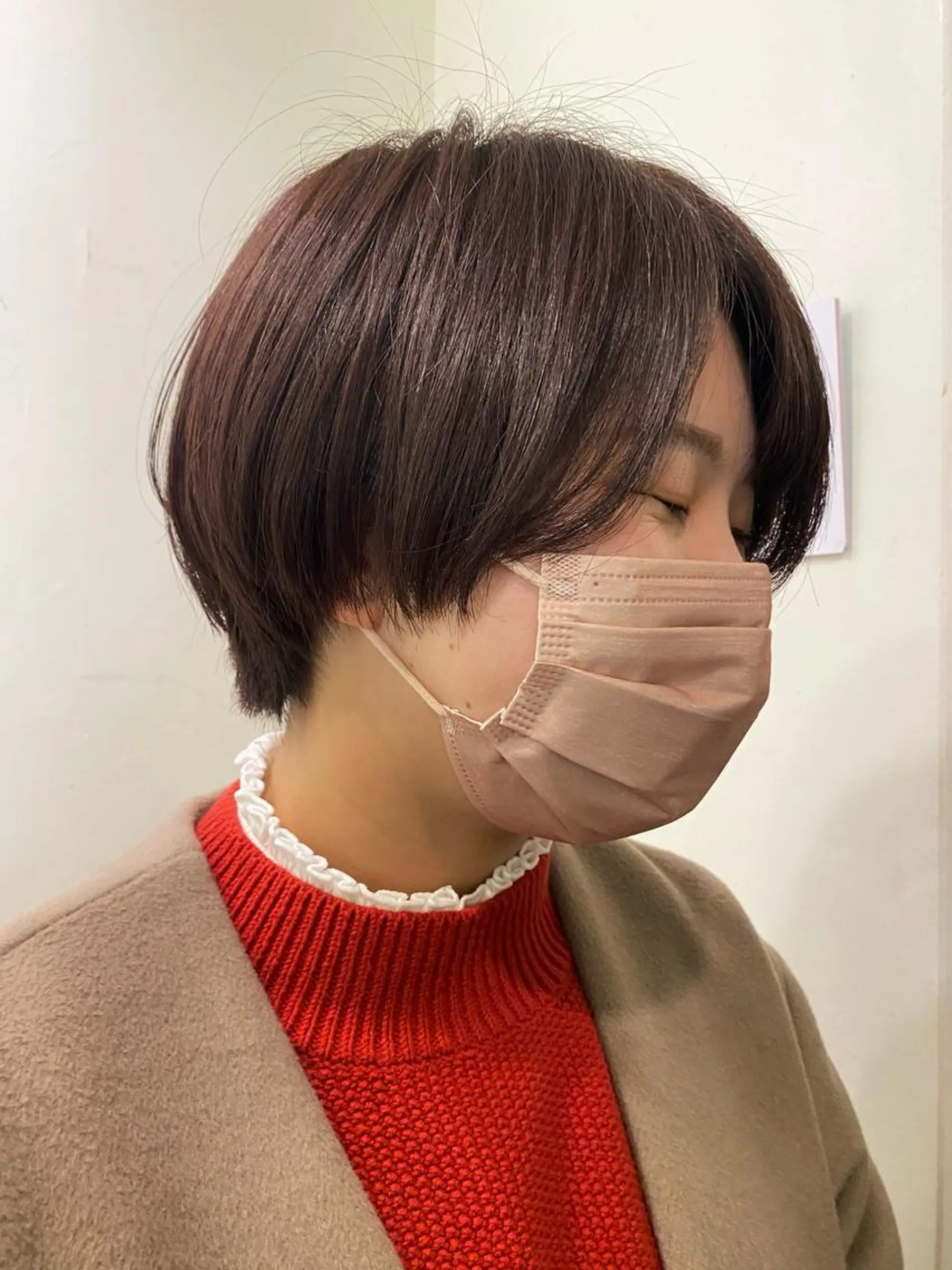 ショート les baladins du miroir所属・🍃YURI 🍃のヘアスタイル