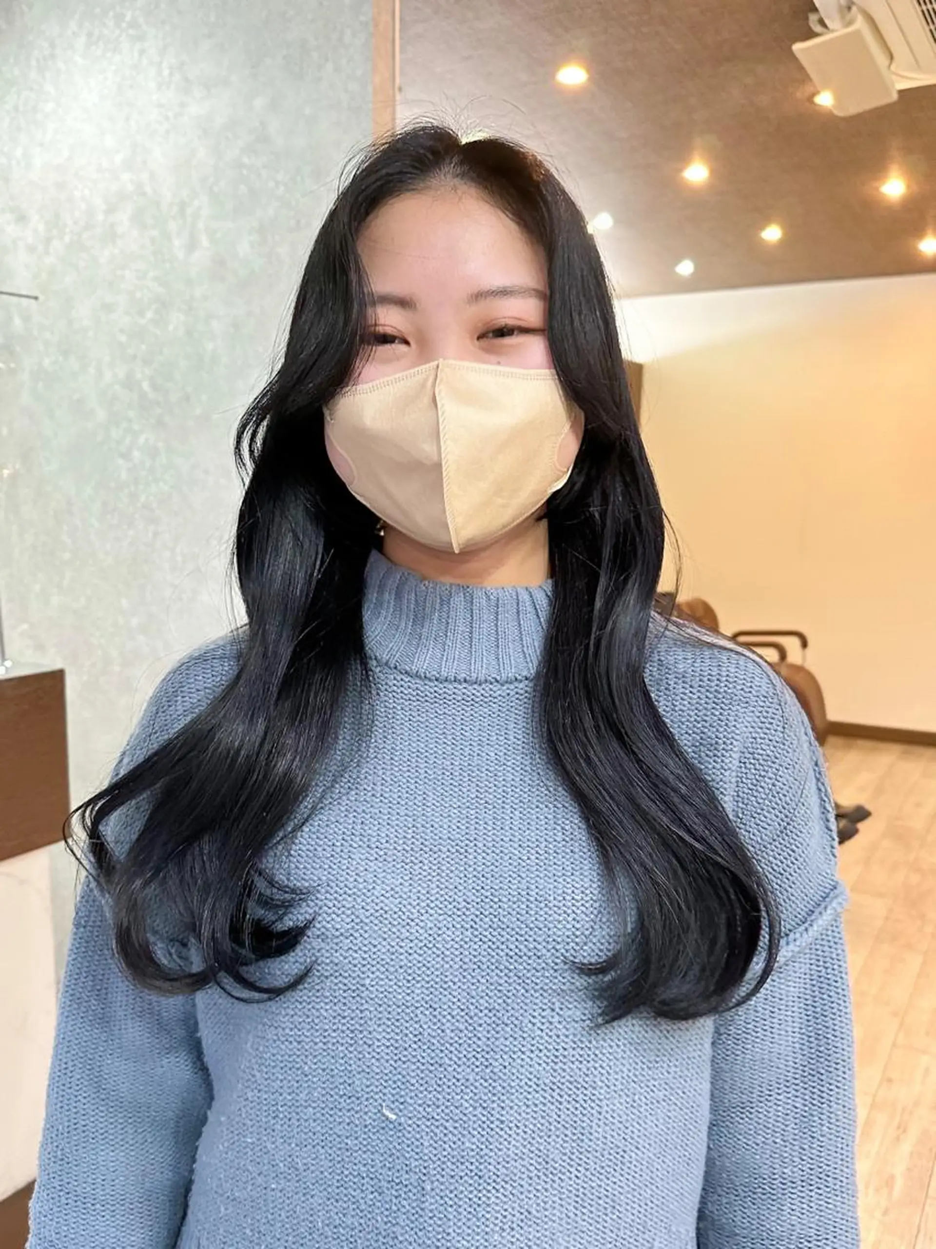 ロング カラー カット ヘアカラー 高橋 みく/ minim 暖色のヘアスタイル