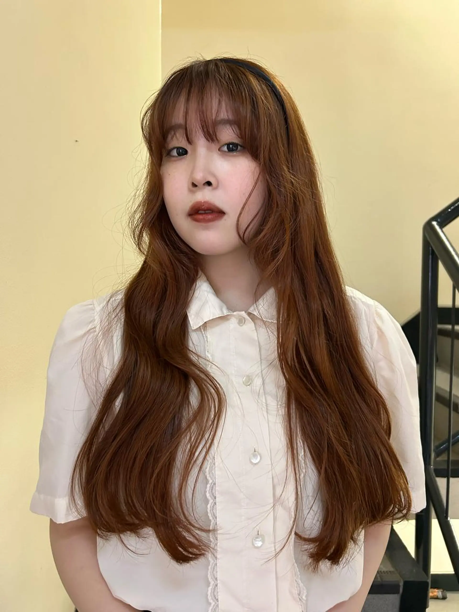 ロング カラー ヘアアレンジ ヘアカラー ☕️結【suii.】 ボブ/ヘアセット☕️のヘアスタイル