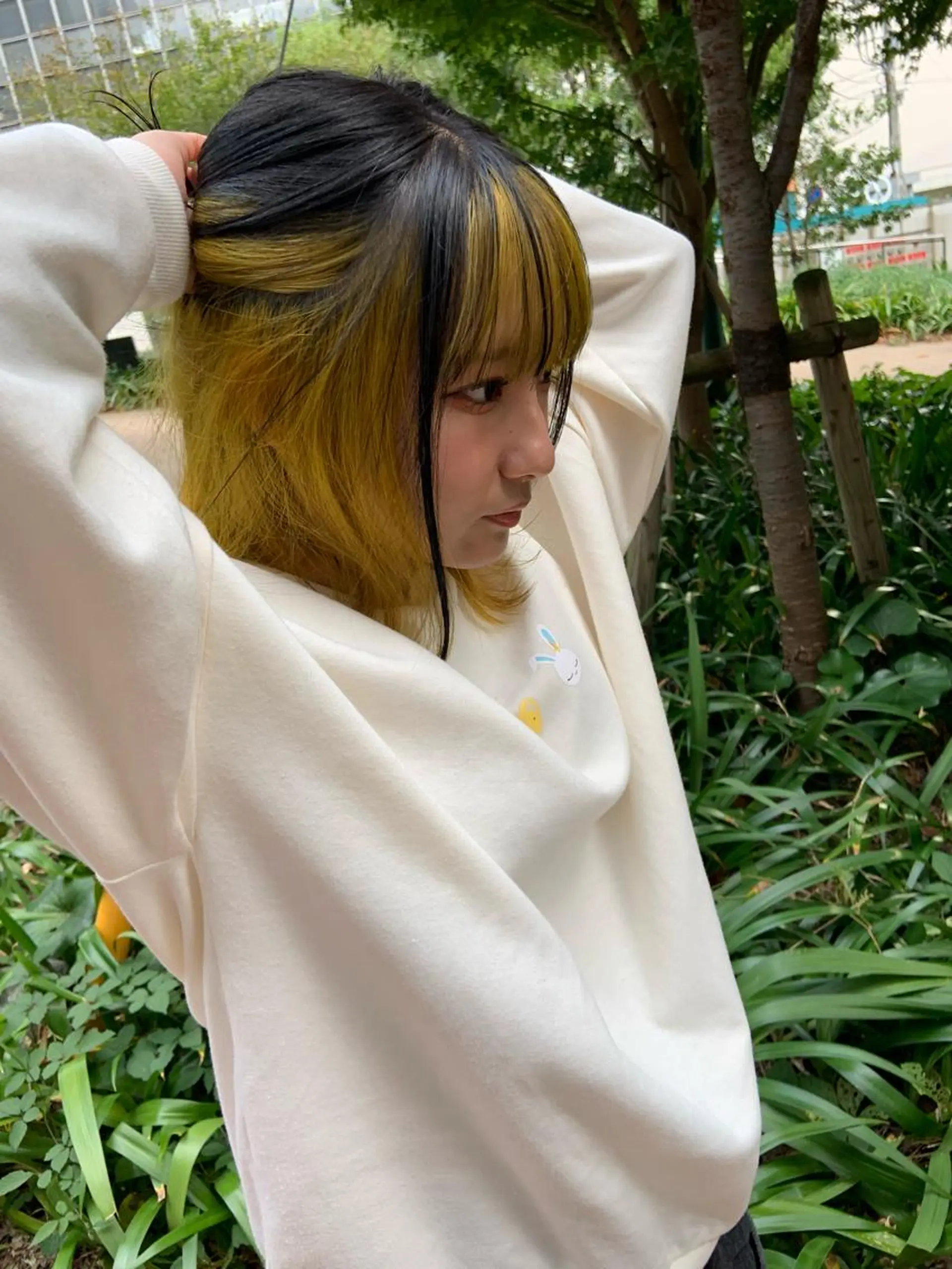 ミディアム ヘアカラー トリートメント #美髪矯正#艶カラー Natsuのヘアスタイル