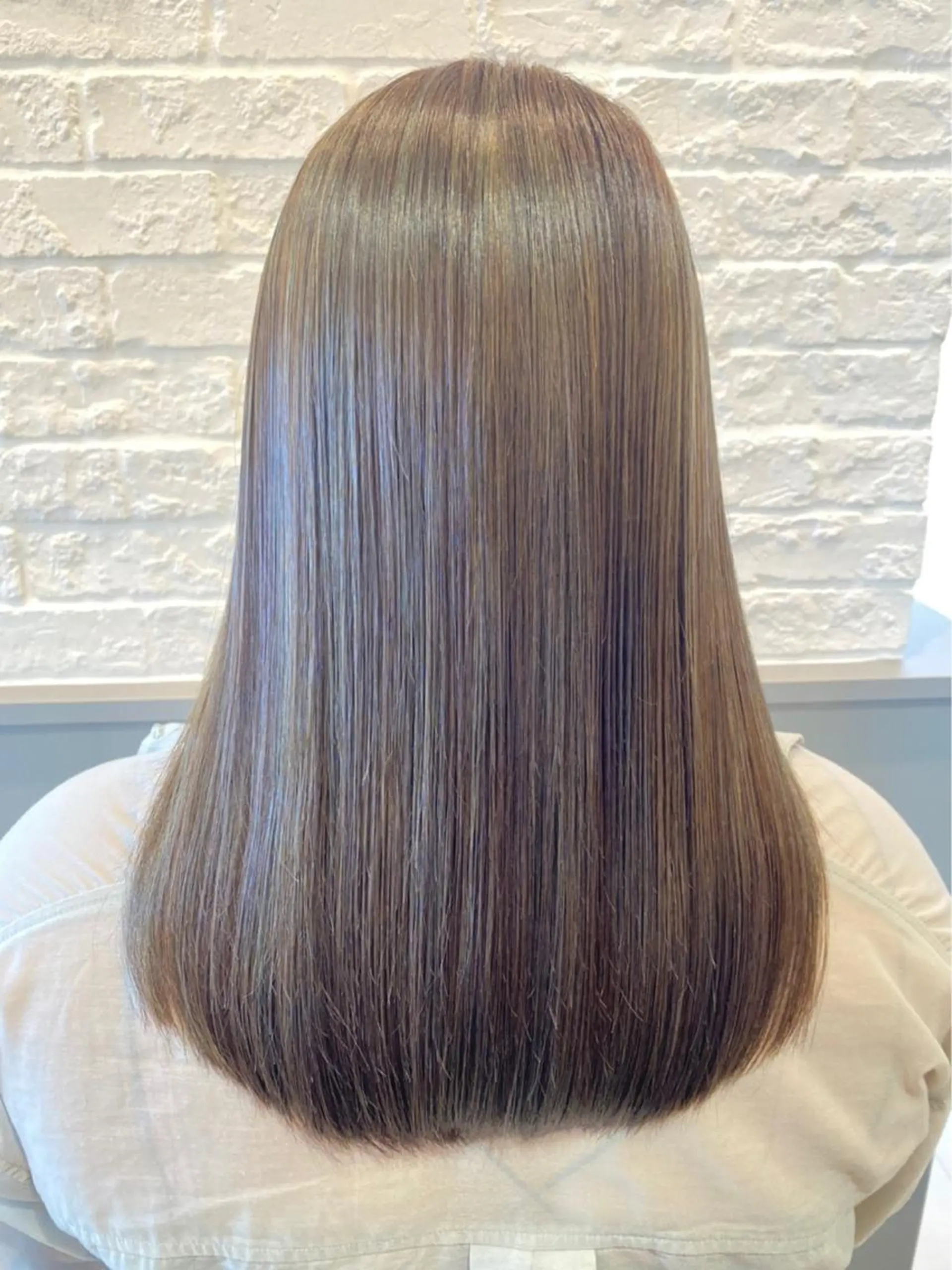 ロング カット トリートメント 縮毛矯正、似合わせ カット✂️大谷勇輝のヘアスタイル