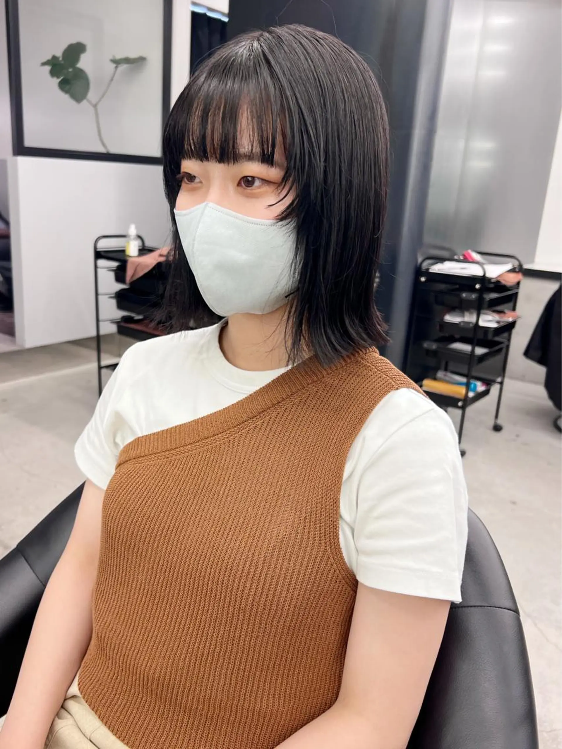 ミディアム カラー kimika🥑 メンズ/髪質改善のヘアスタイル