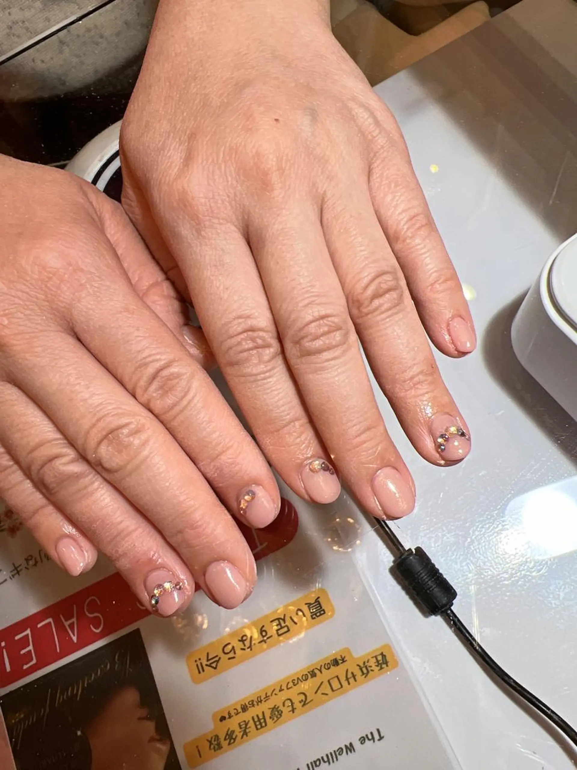 ネイル オフィスネイル シンプルネイル coco nailのネイルデザイン