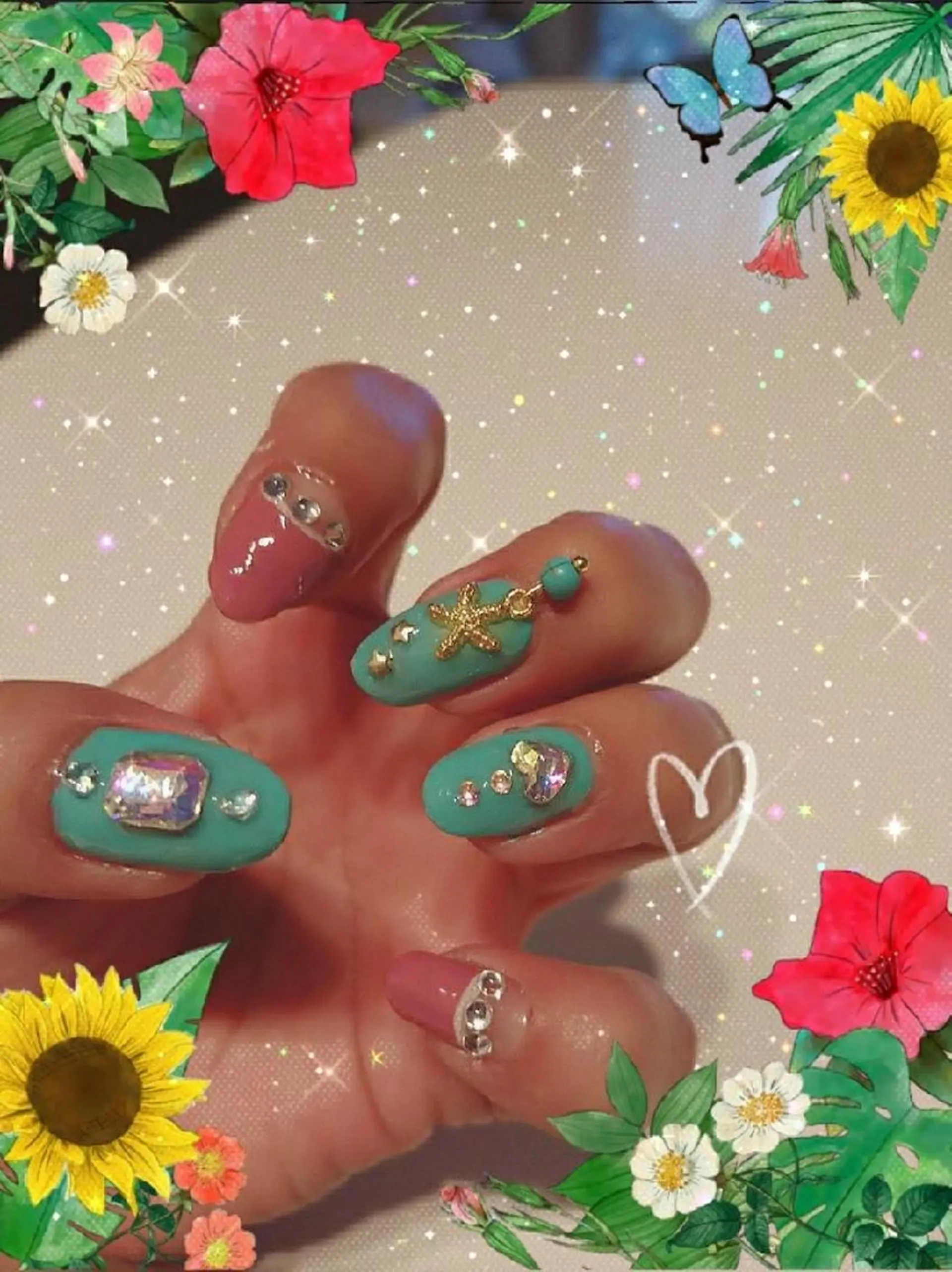 ネイル Fleur 【フルール】のネイルデザイン