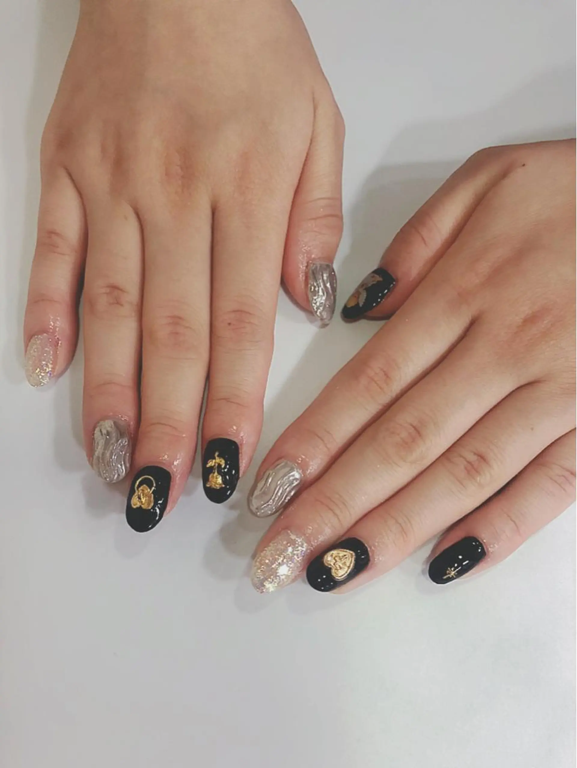 ネイル arm in arm ︎✿Yamamotoのマツエク・マツパデザイン