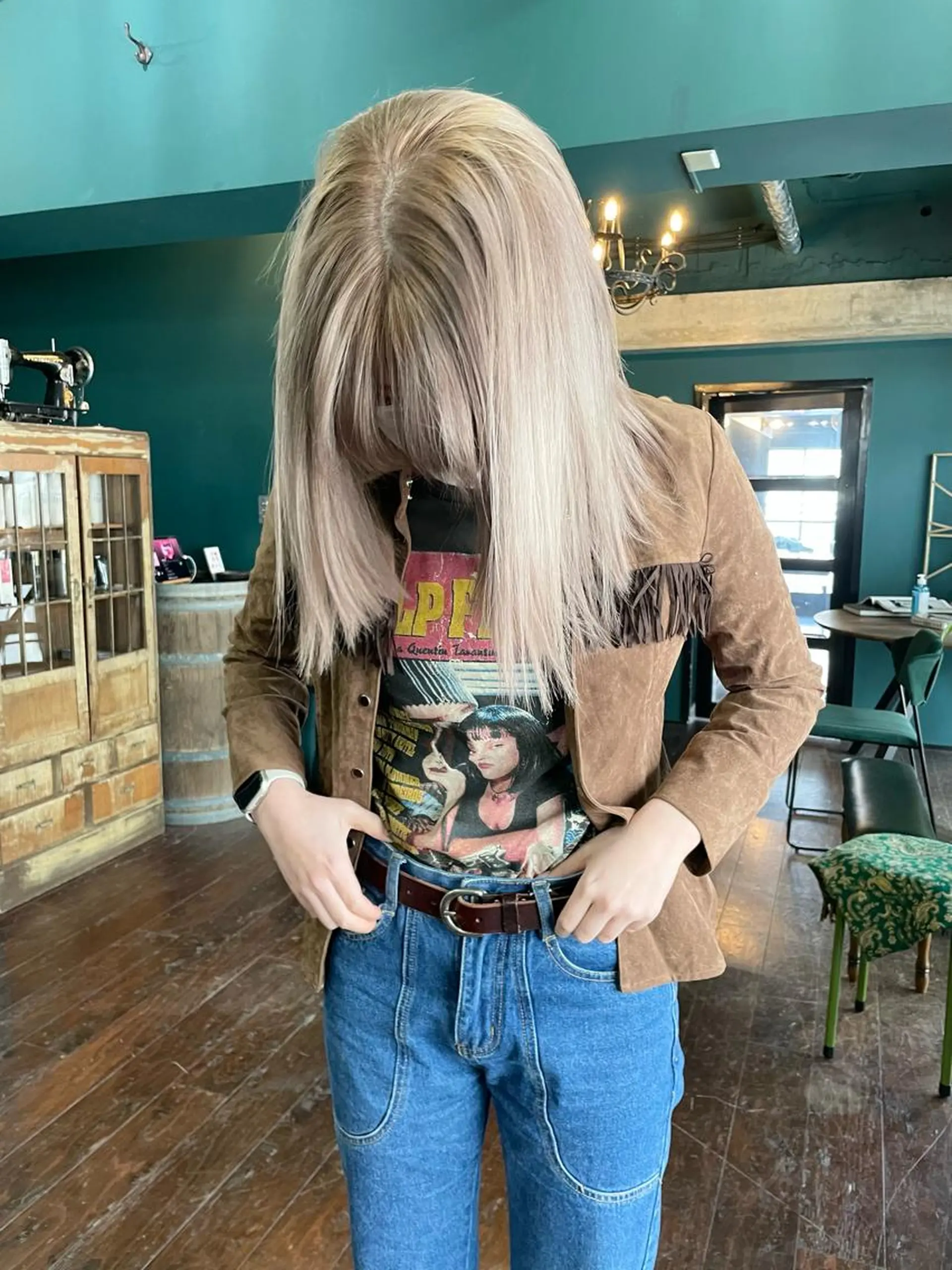 ロング カット ヘアカラー トリートメント vivre libre所属・vivre libreのヘアスタイル