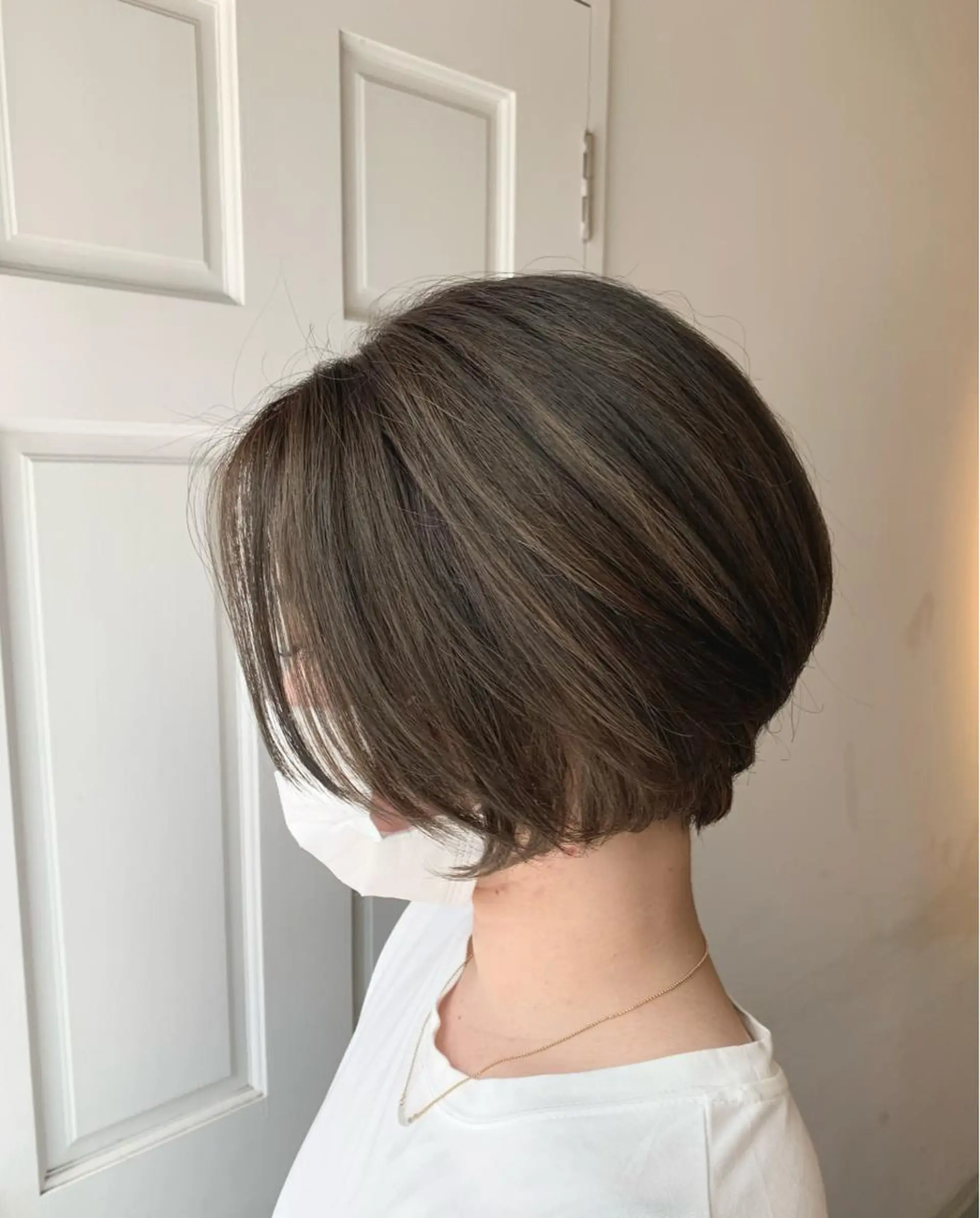 ショート やりすぎないパーマ ニュアンスパーマのヘアスタイル