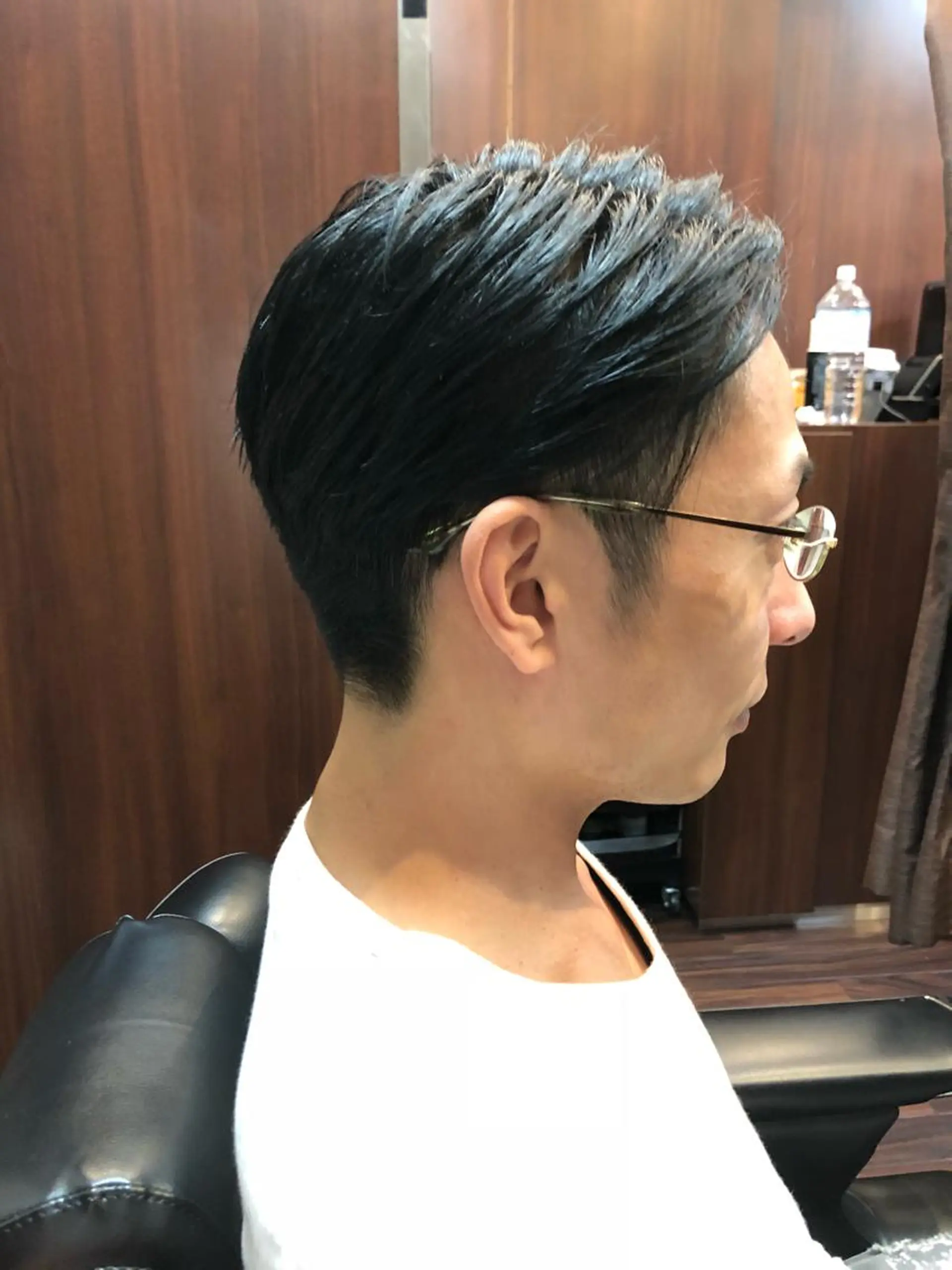 ショート パーマ メンズ HIRO GINZA BARBER SHOP 大阪所属・木村 りきのヘアスタイル