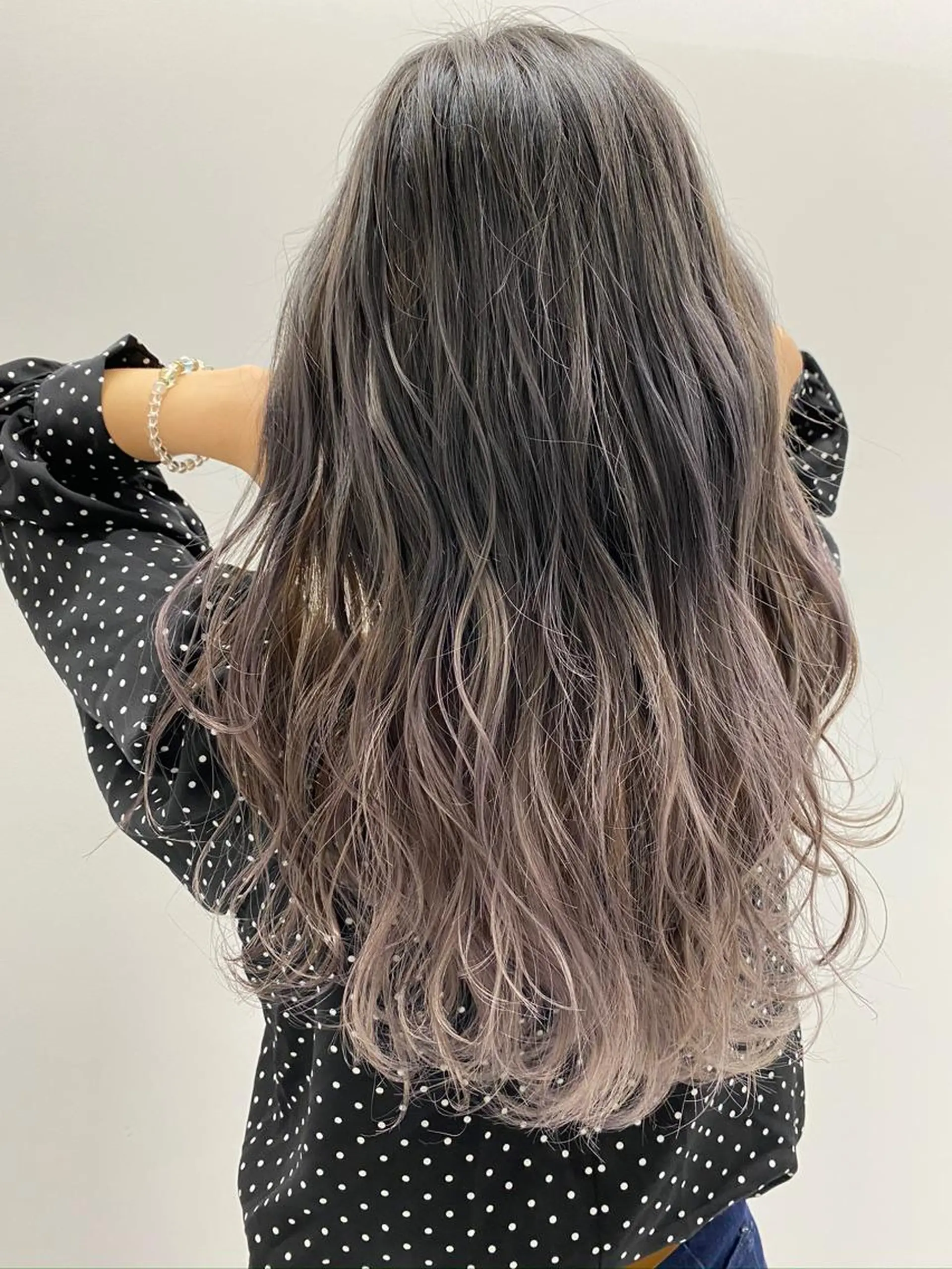 ロング カラー パーマ ヘアアレンジ メンズ キッズ ネイル マツエク・マツパ hair  mode RITZ所属・★ 里奈★のヘアスタイル