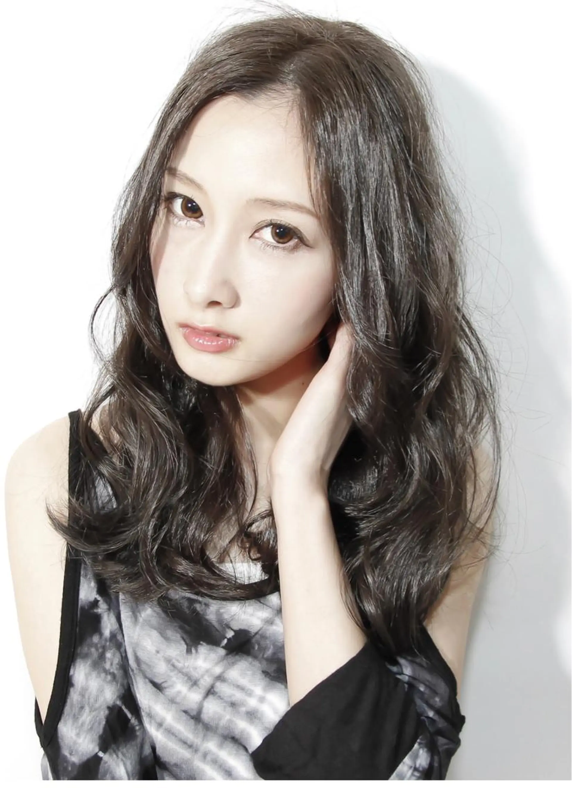 ロング パーマ メンズパーマ/顔周り レイヤー店長えのもとのヘアスタイル