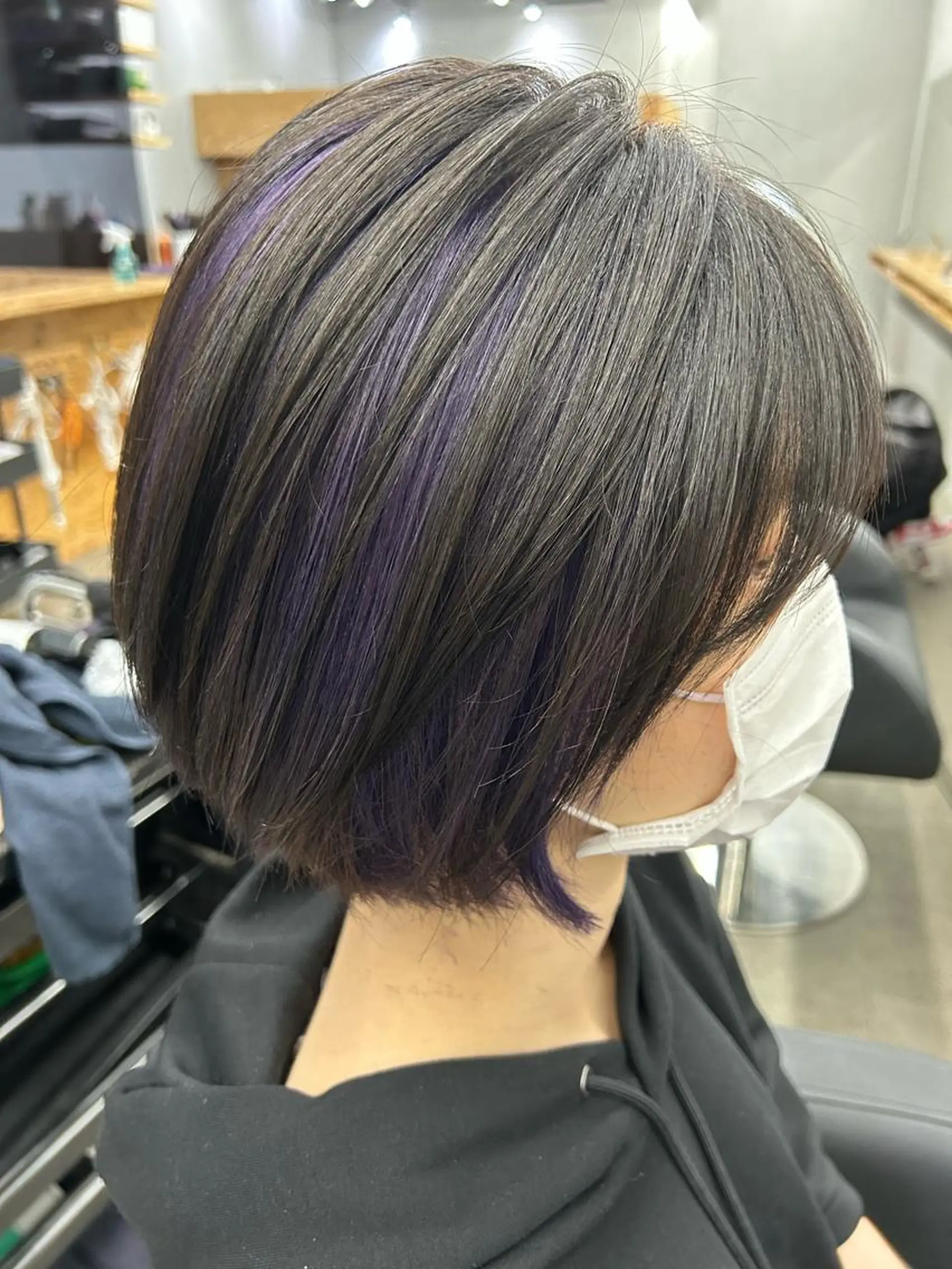 ショート カラー N/デザインカラー 🌿ナギのヘアスタイル