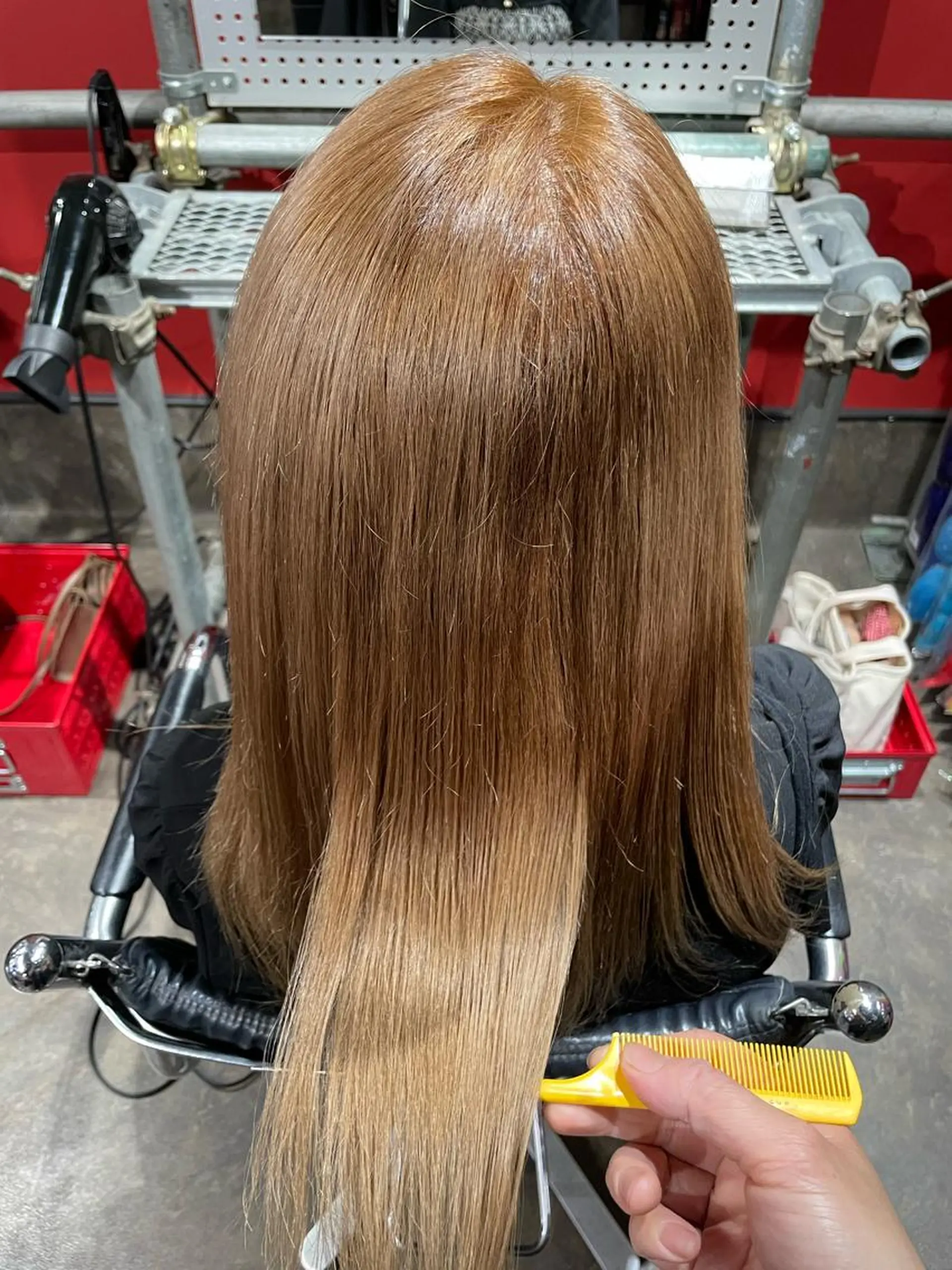 ロング 髪質改善 トリートメント SLIME Seiのヘアスタイル