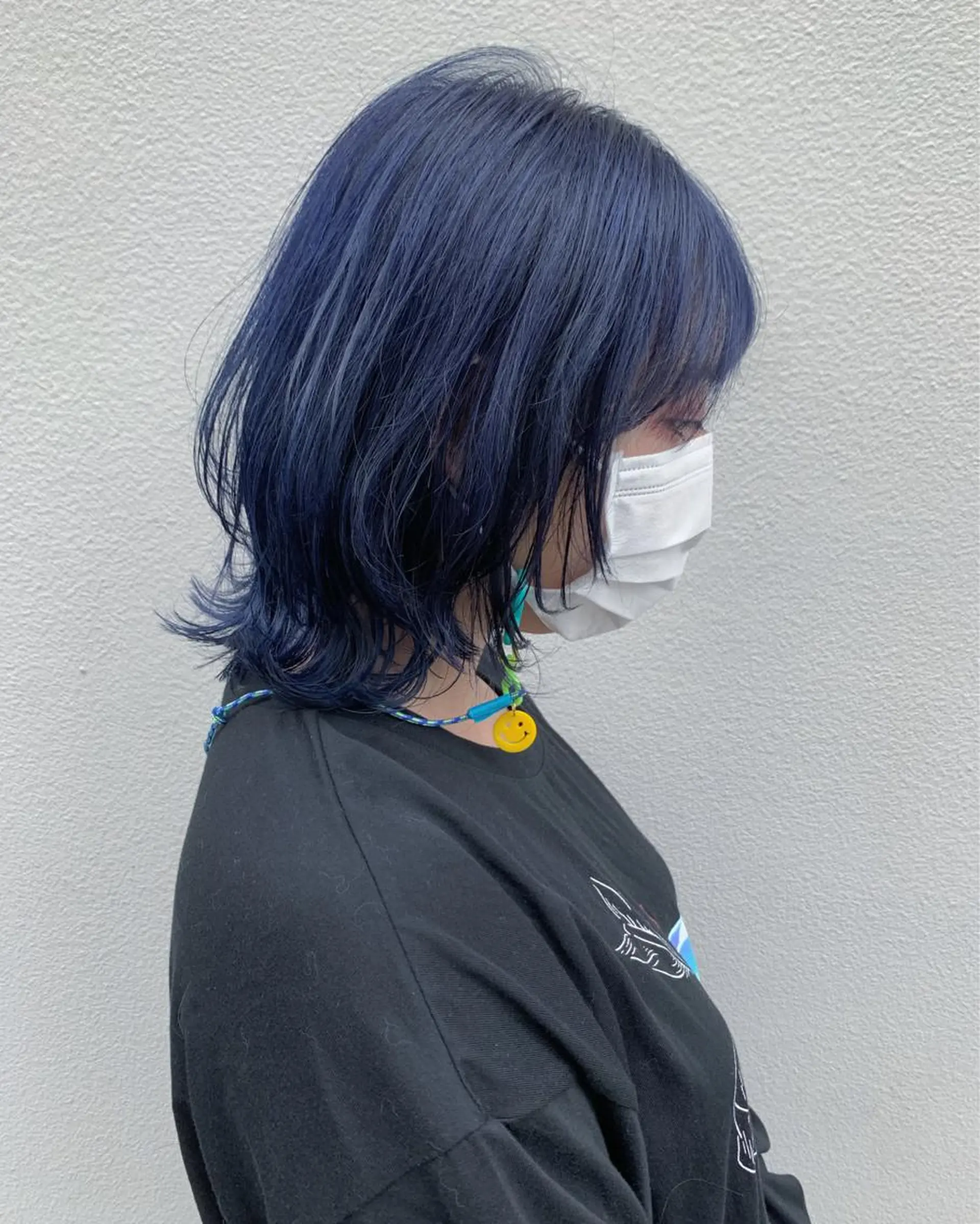 ショート ブリーチ/ウルフ ハッシュカット/石山のヘアスタイル