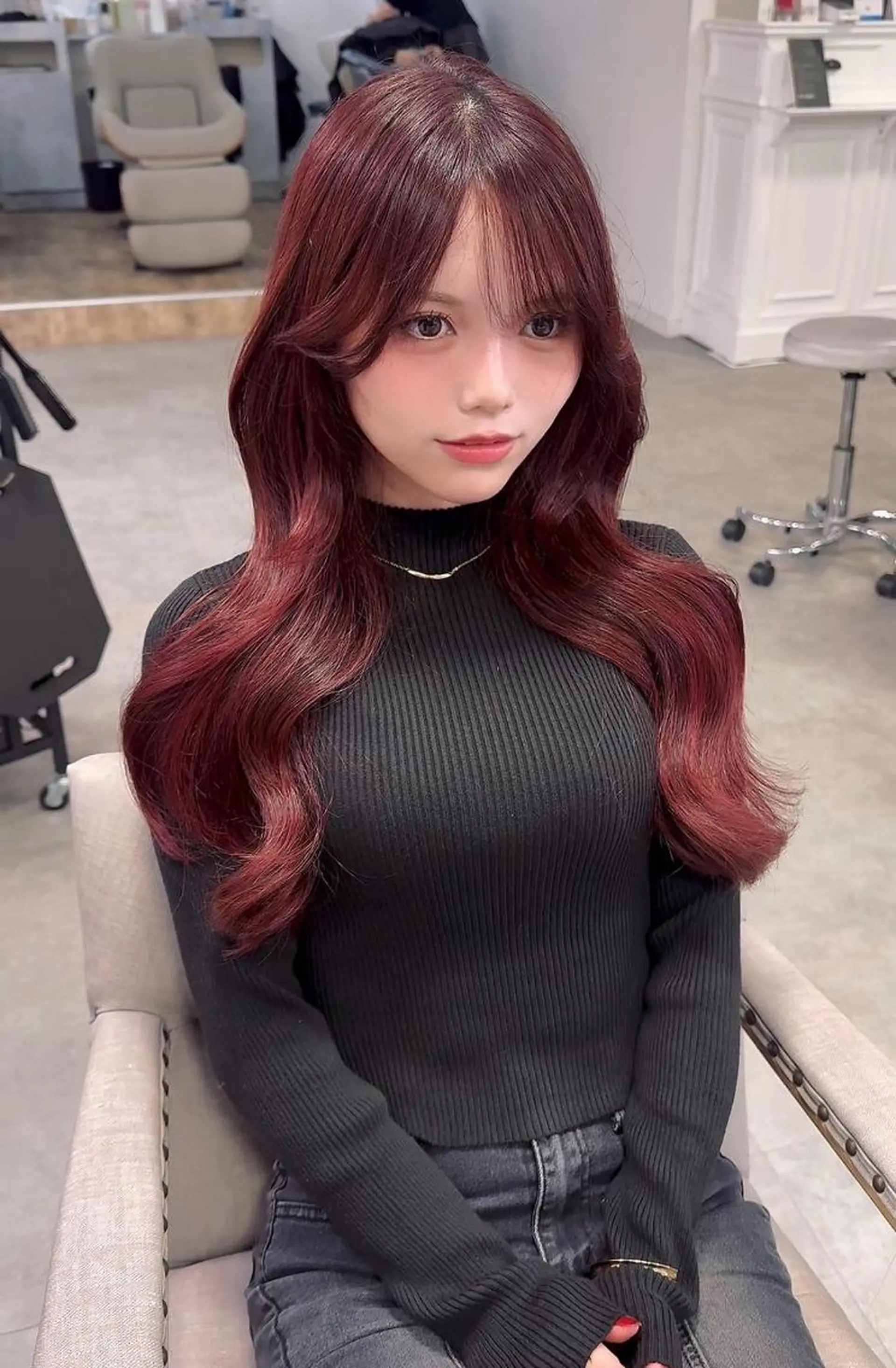 ロング &.TIGRE KUMAMOTOのヘアスタイル