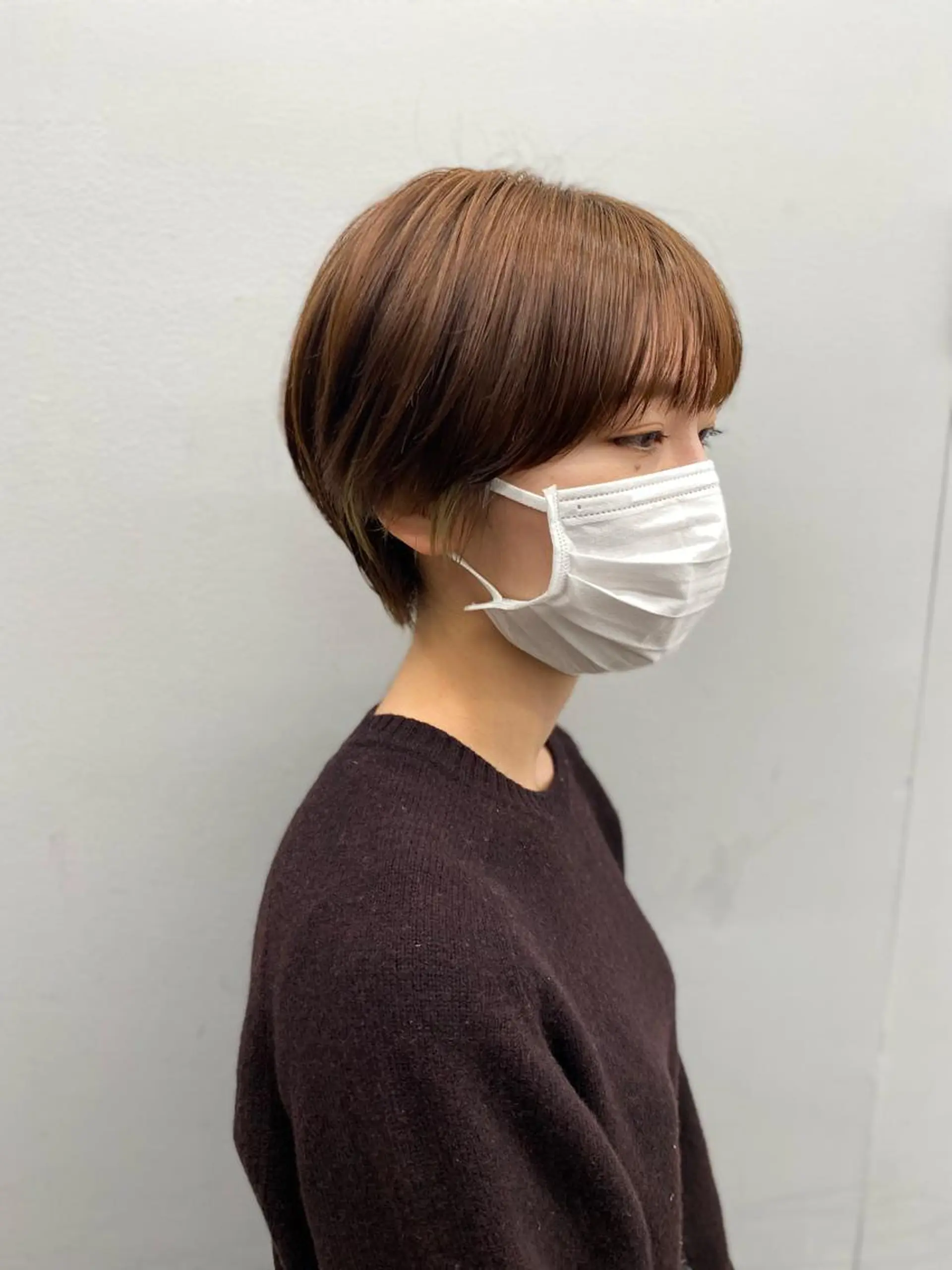 ショート カット トリートメント 京都レイヤーカット/ 縮毛矯正/羽柴りくのヘアスタイル