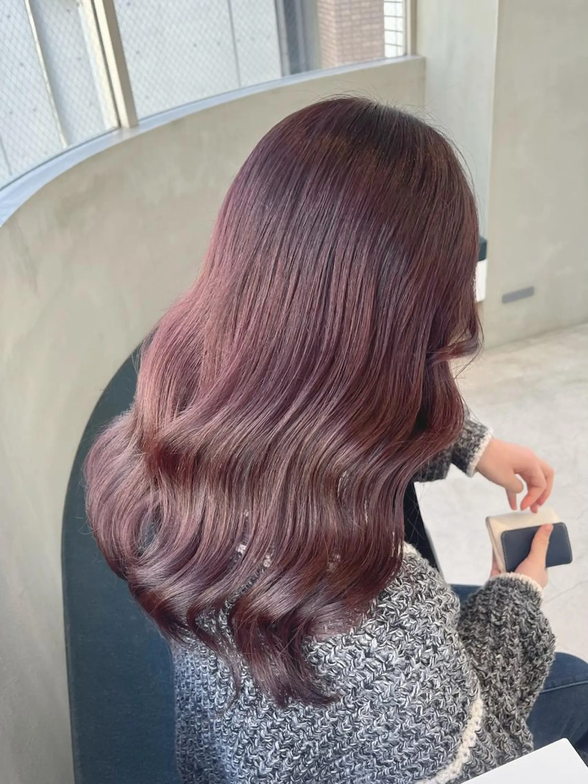 カラー ブリーチ ラベンダーカラー ブリーチなしカラー ayaka♡ 柔らかカラーのヘアスタイル