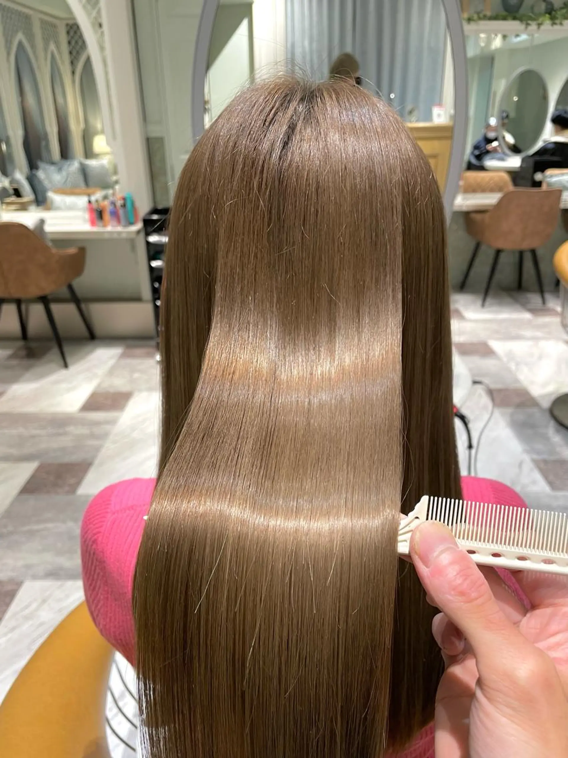 ロング カット ヘアカラー トリートメント 【代表】 高瀬慎也/縮毛矯正のヘアスタイル