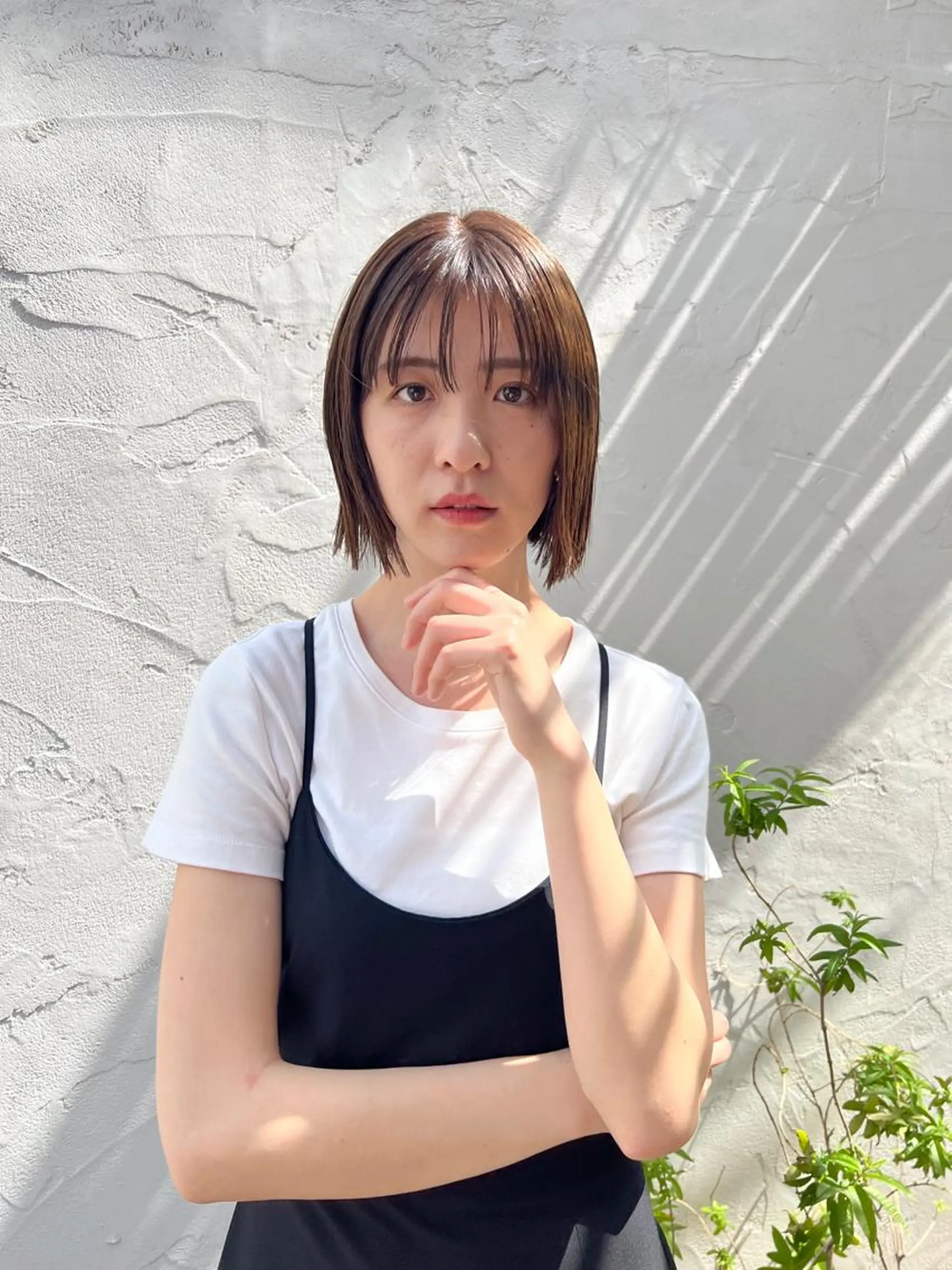 ショート カット ヘアカラー トリートメント loka所属・山本 晶大のヘアスタイル