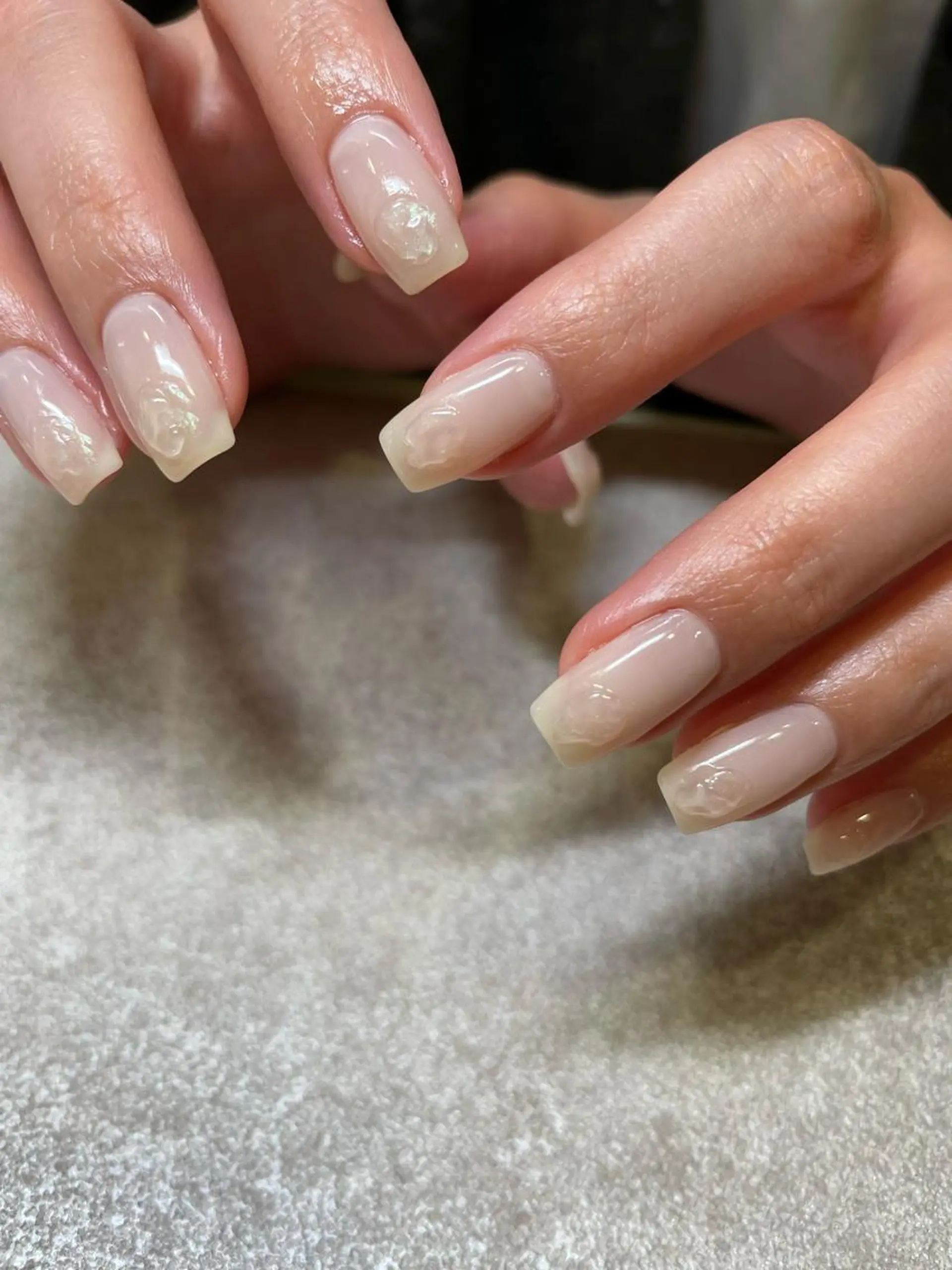 ネイル ワンカラーネイル Labelta 眞榮田のネイルデザイン