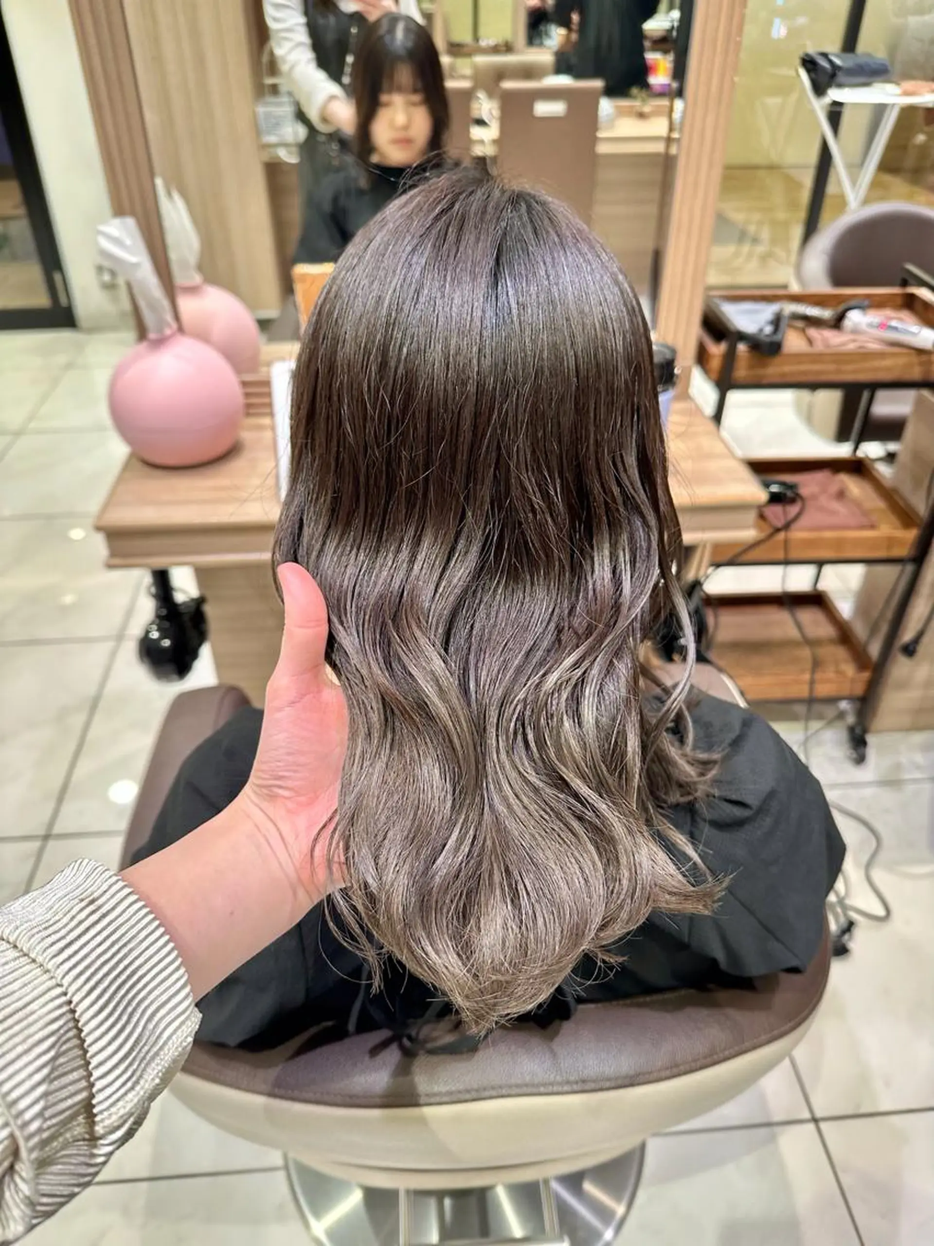 ミディアム カラー メンズ特化/ パーマChihoのヘアスタイル