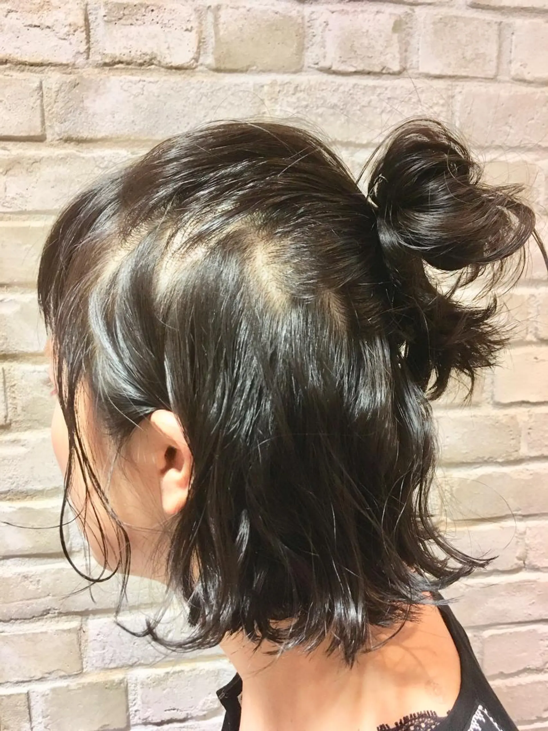 ミディアム カット ヘアカラー トリートメント AMNESIA たまプラーザ所属・Topstylist 大図 遥輝のヘアスタイル