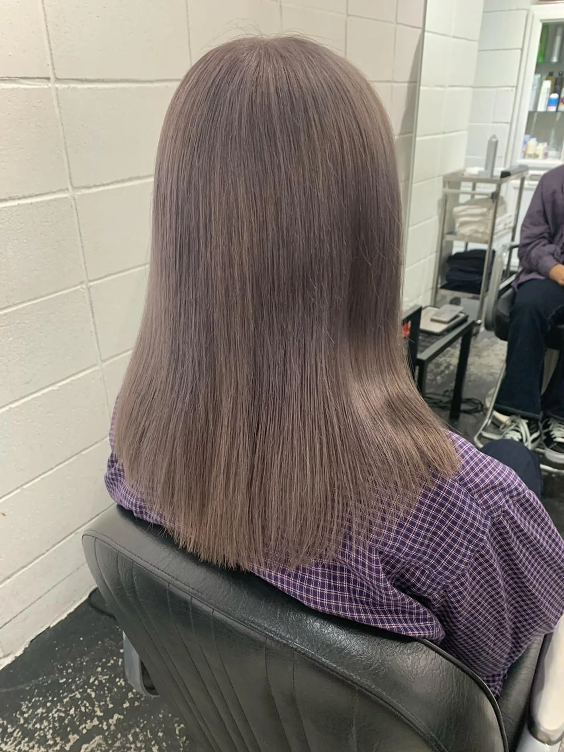 セミロング カラー ヘアカラー トリートメント レイヤーカット/艶髪 ✨💭KIRARIのヘアスタイル