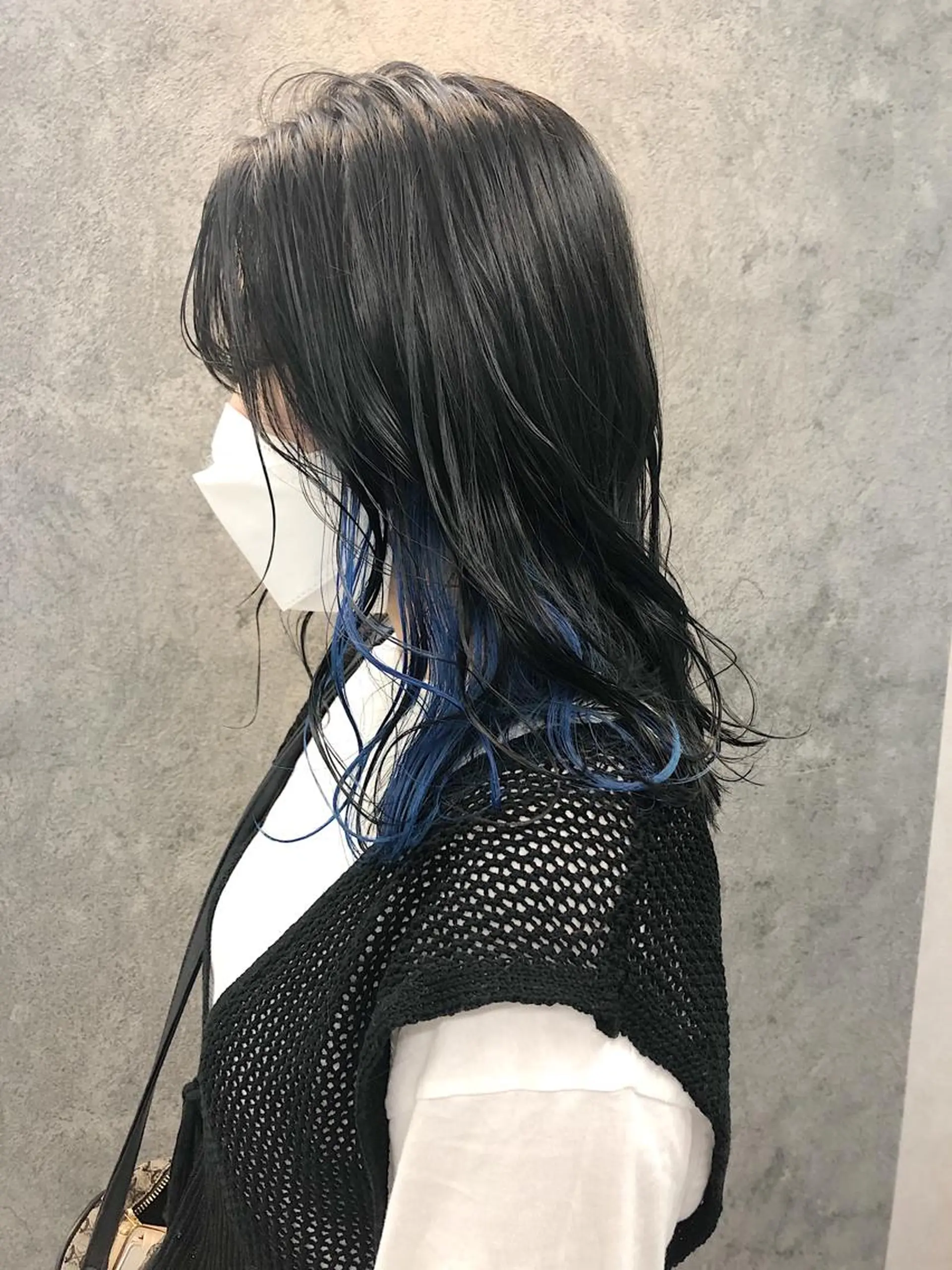 セミロング カット ヘアカラー トリートメント 所渉/韓国レイヤー /ウルフカットのヘアスタイル