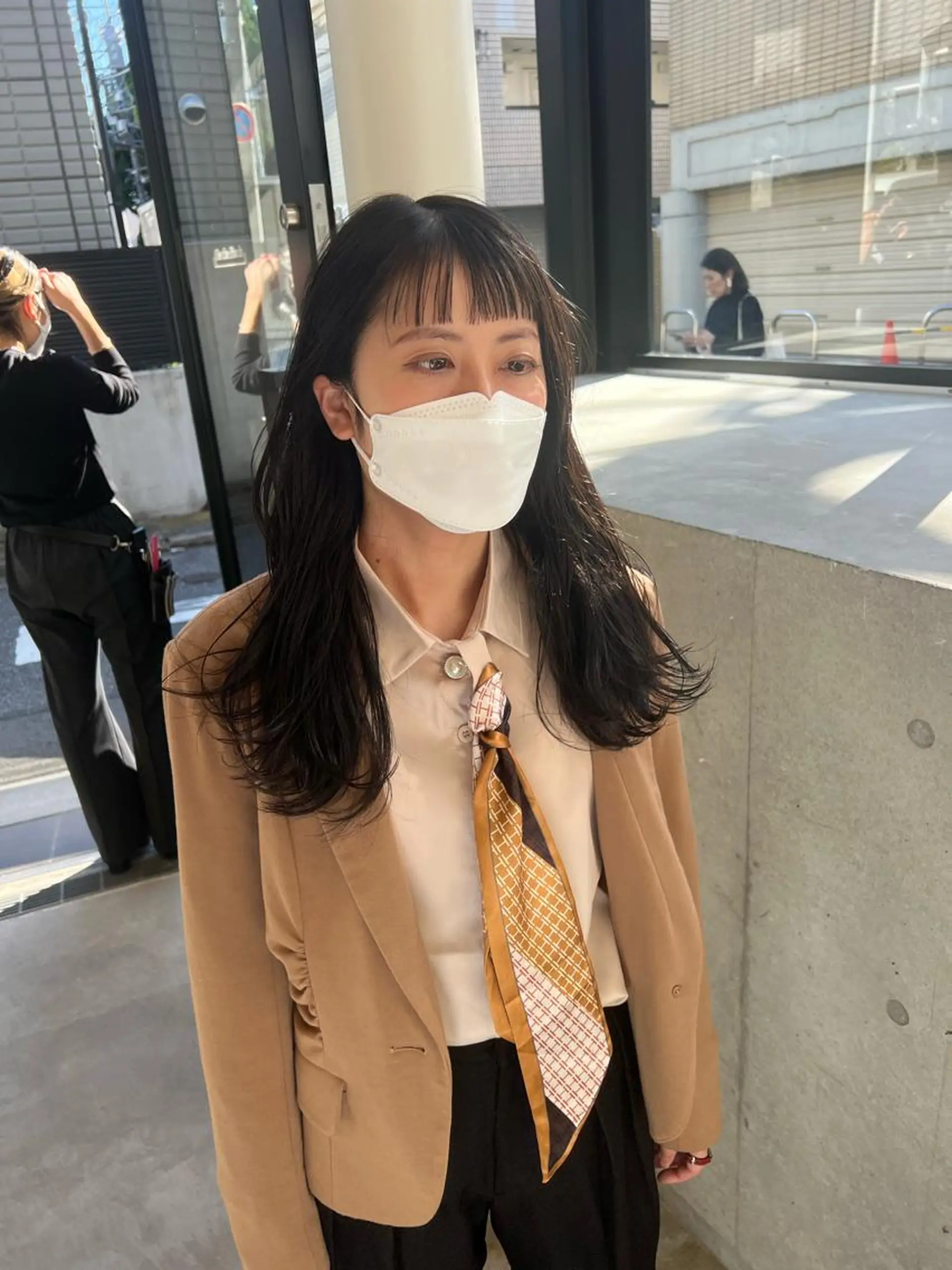 ロング オン眉 誰よりも丁寧なカット 🍀小林輝のヘアスタイル