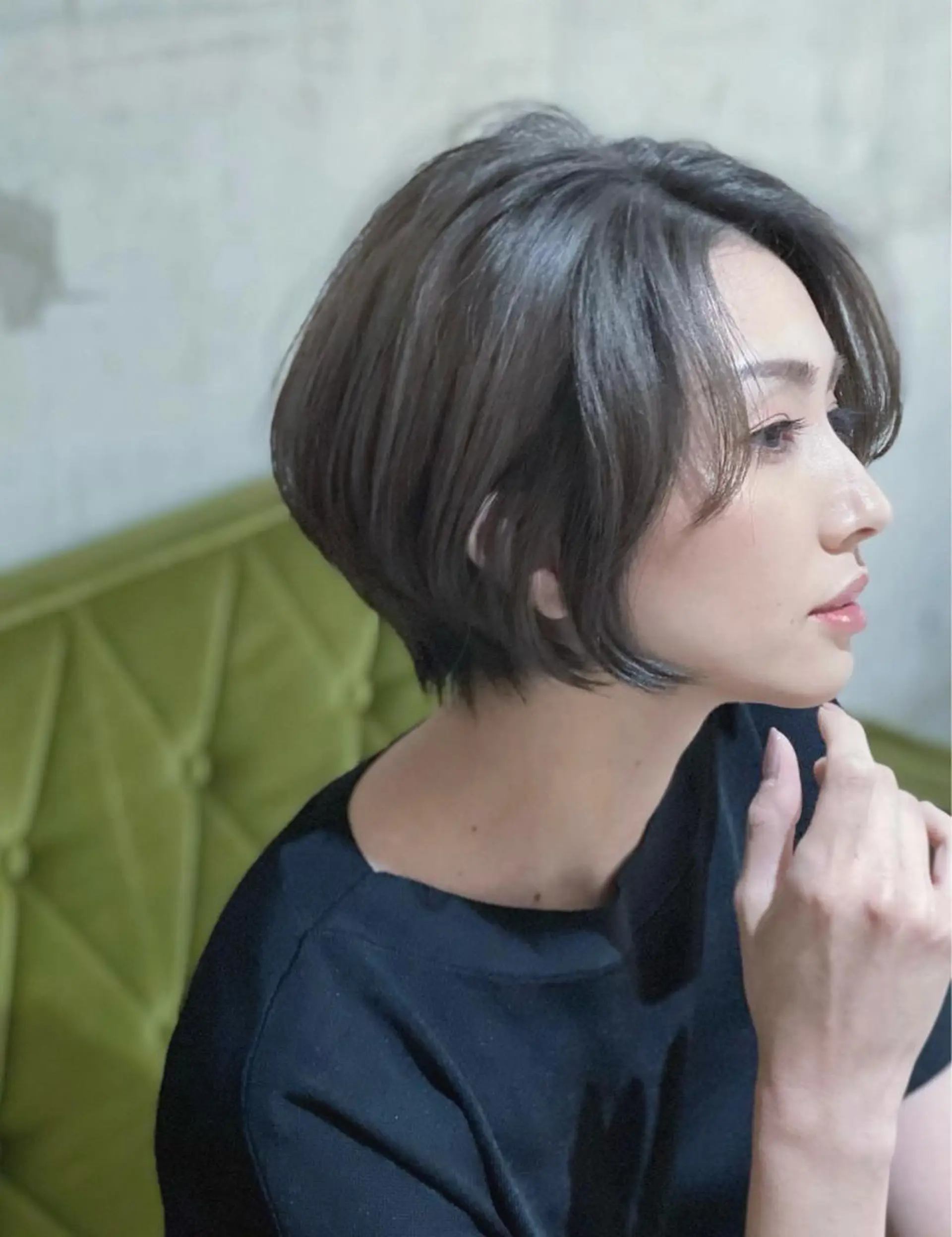 ショート ショートボブ ボブ ショートヘア THE  OSCAR所属・前田 加奈子のヘアスタイル