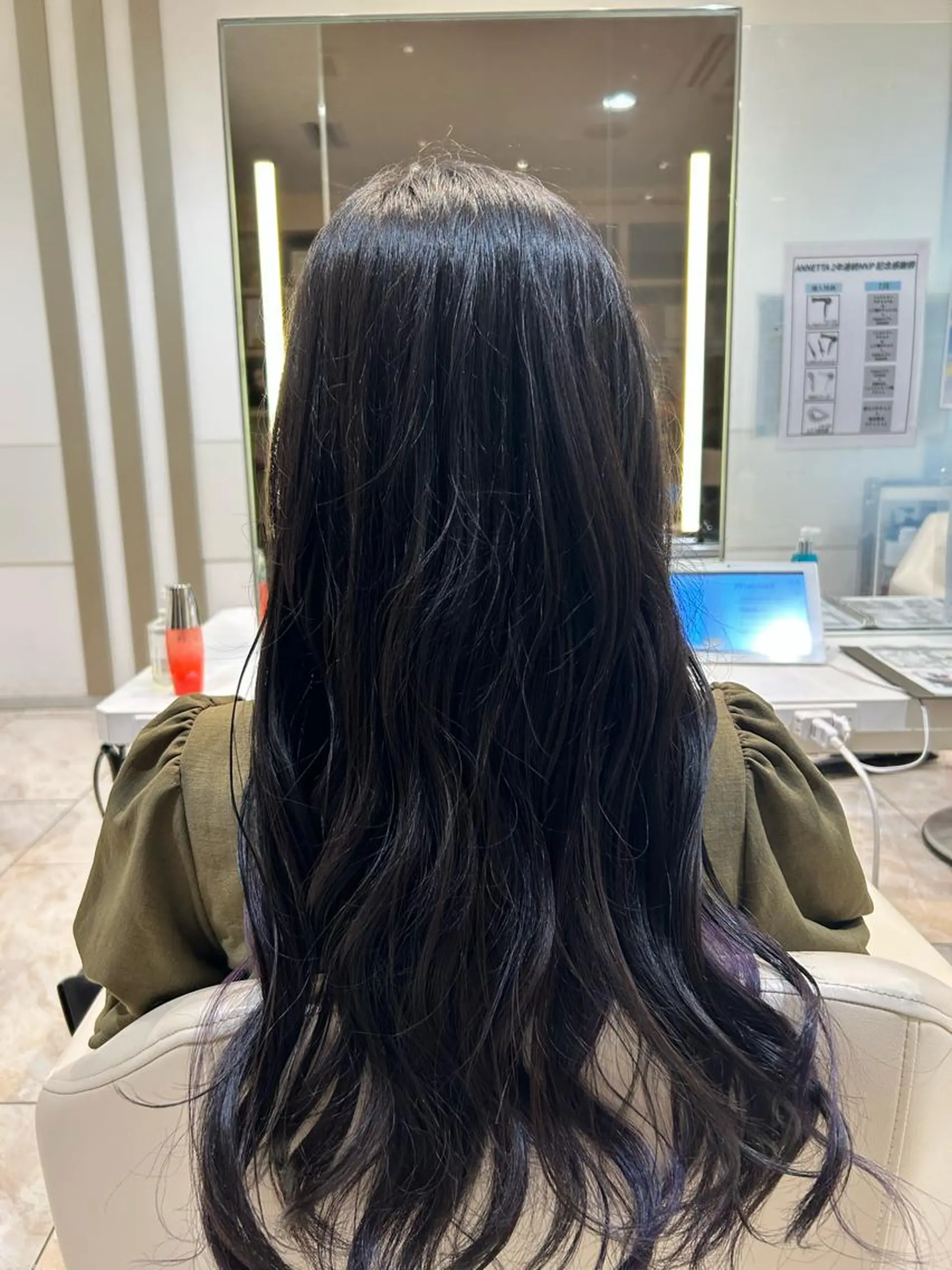 ロング カラー はるか/ブリーチカラ ー/ヘアアレンジ🤍のヘアスタイル