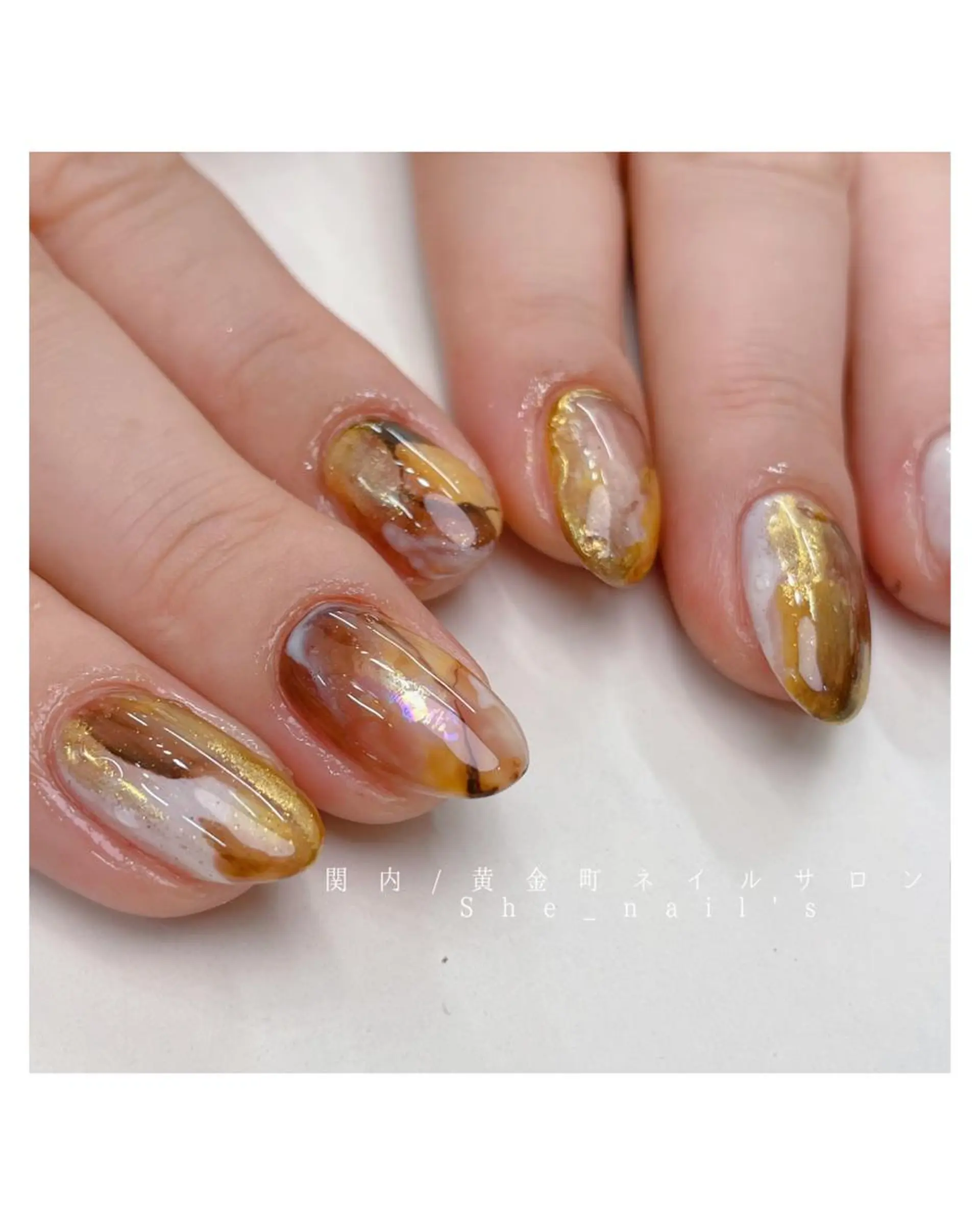 ネイル Blushオーナー Shiinaのネイルデザイン
