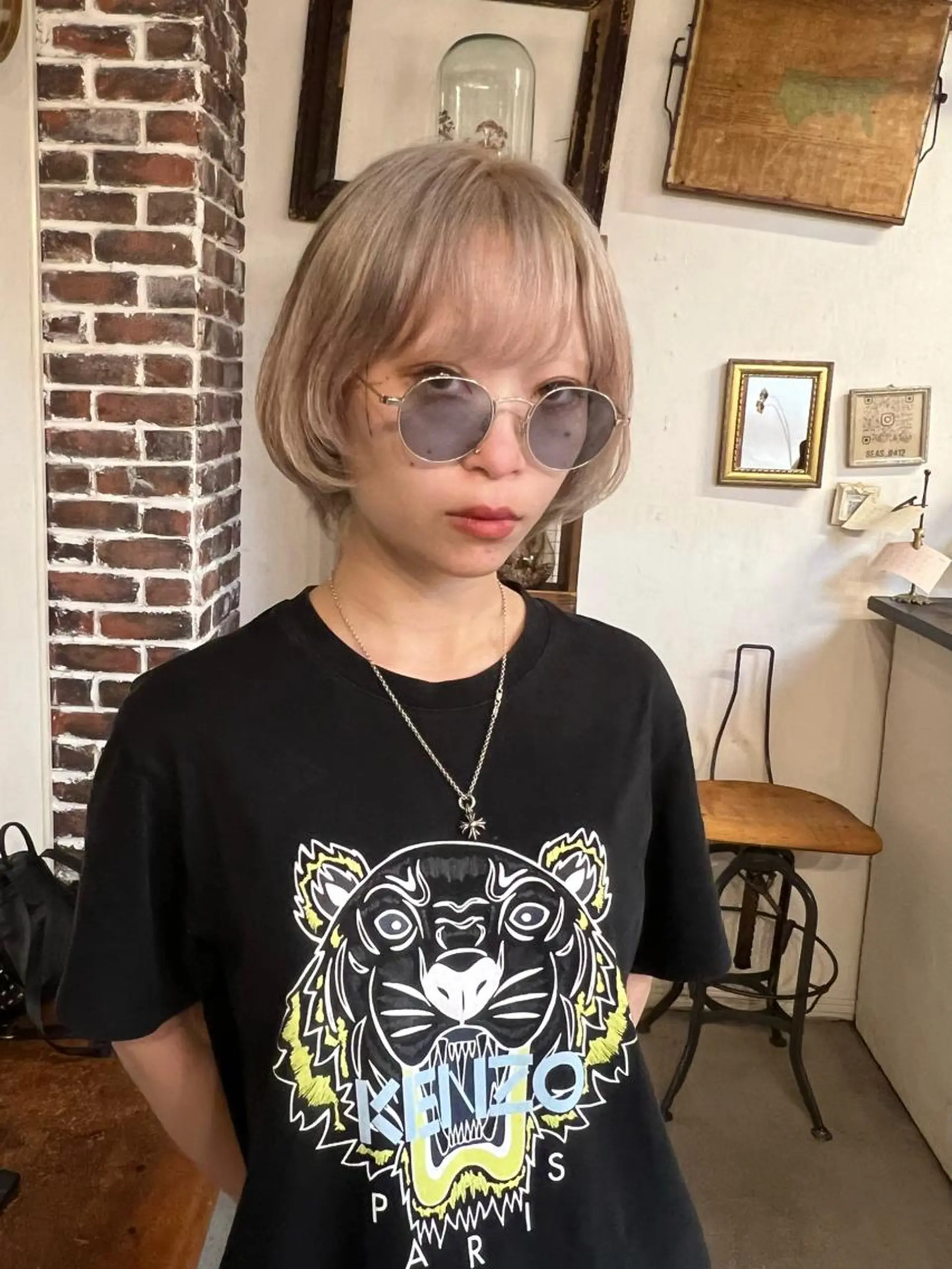 カラー ブリーチ Joh/メンズカット /レイヤー/ブリーチのヘアスタイル