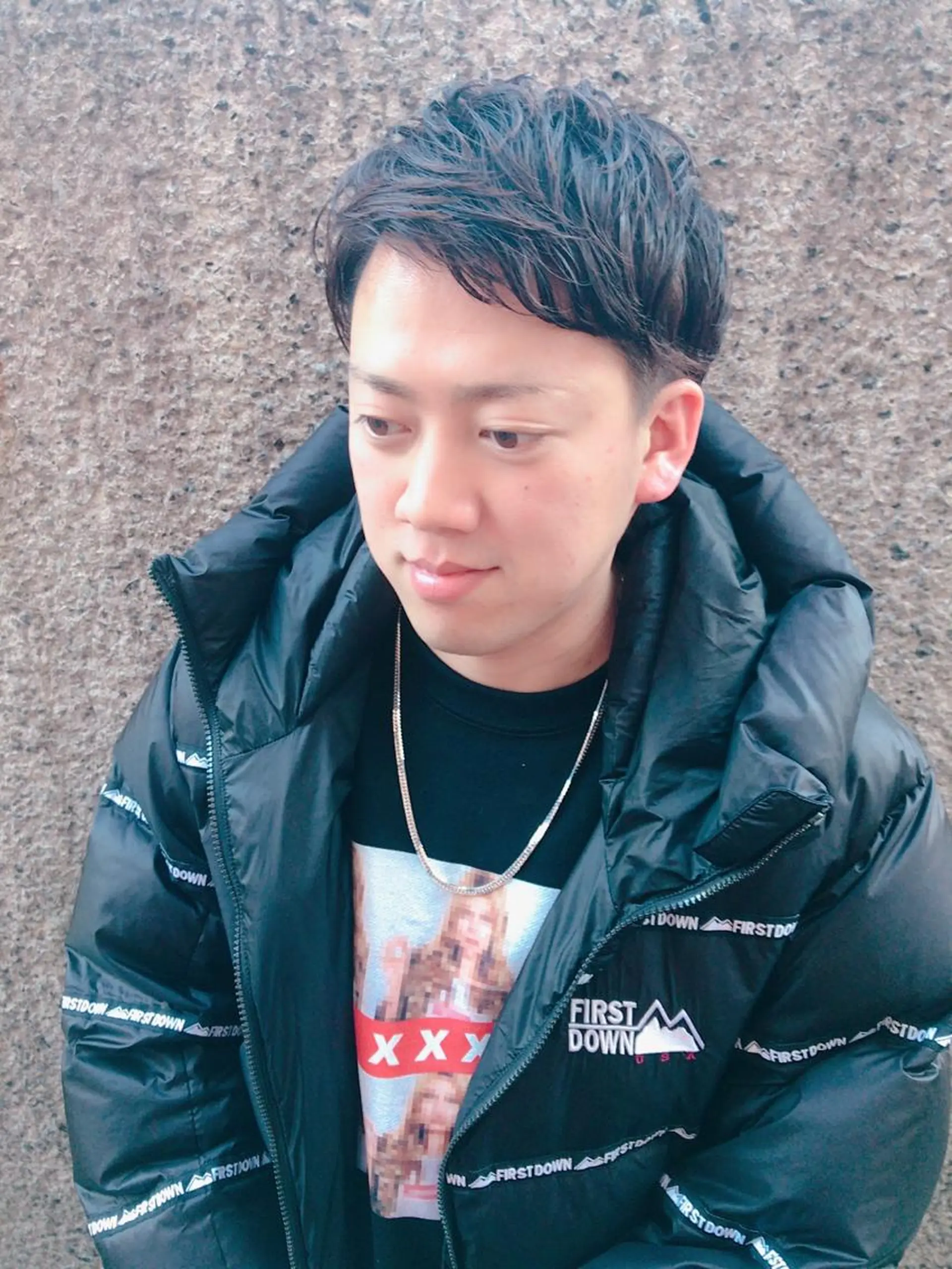 ショート カラー パーマ ヘアアレンジ メンズ メンズパーマ カット パーマ CHIC share salon所属・ちこ .のヘアスタイル