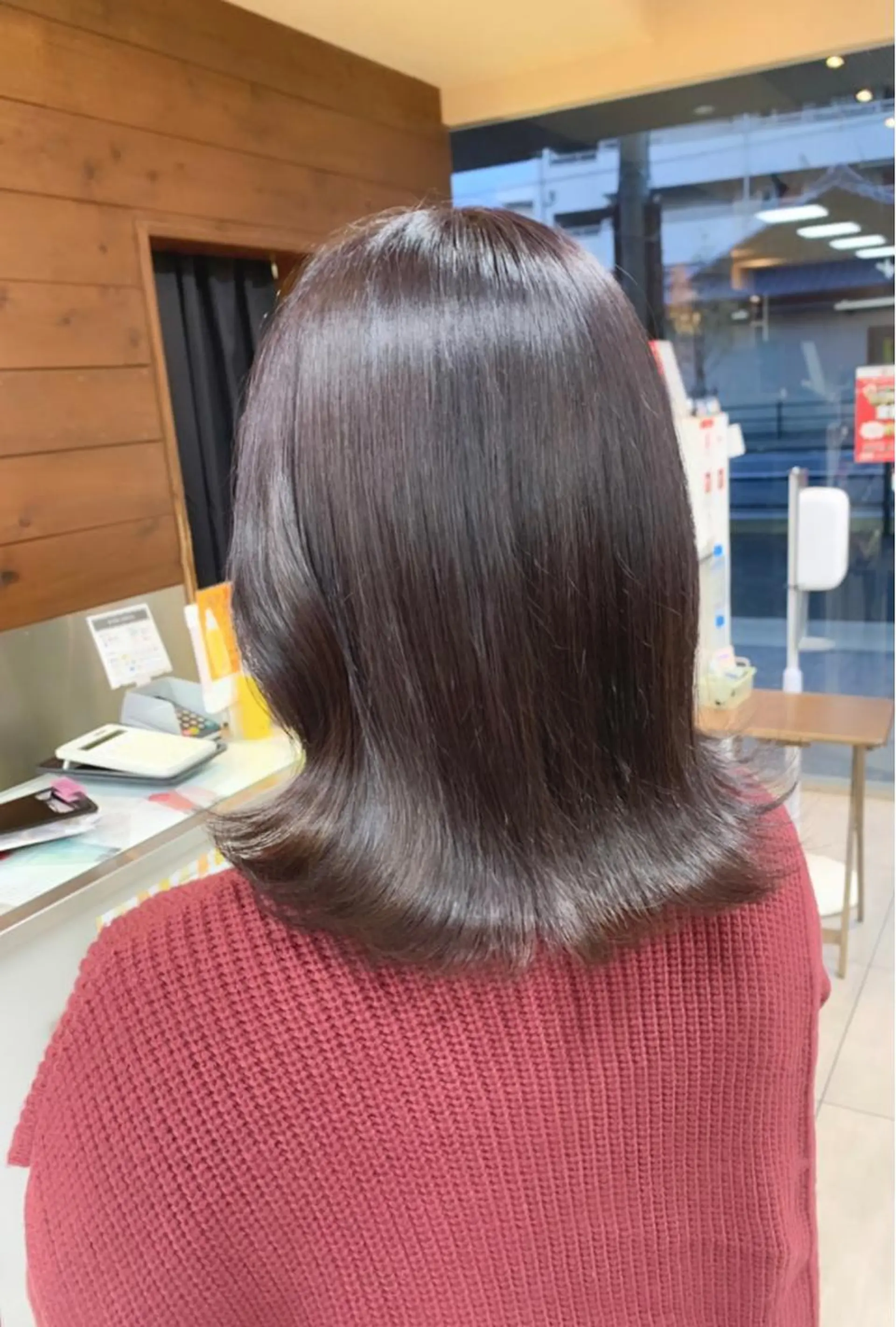 ミディアム ヘアカラー 🫧艶髪カラー🫧 森本くるみのヘアスタイル