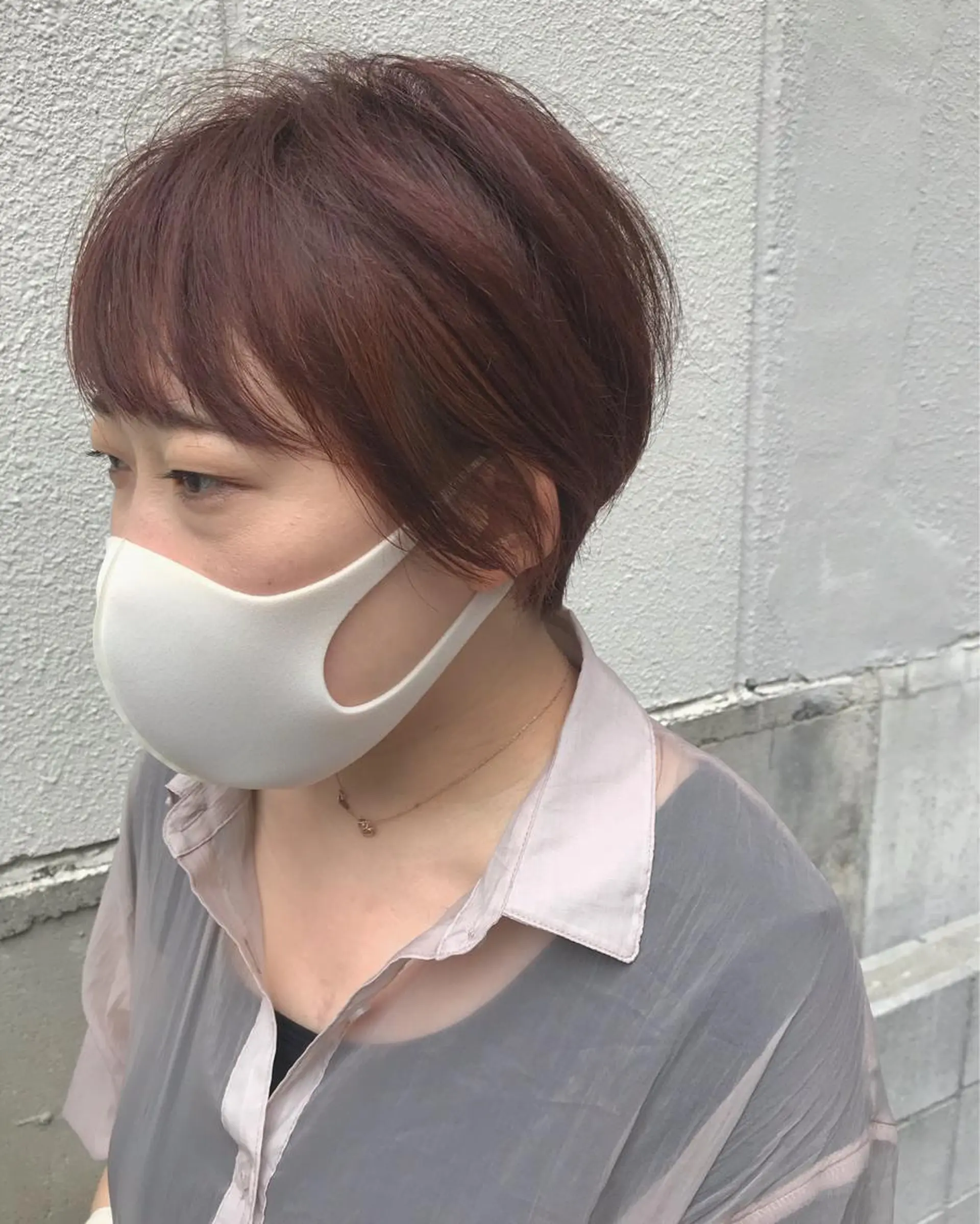 ショート カット ヘアカラー トリートメント さの あやねのヘアスタイル