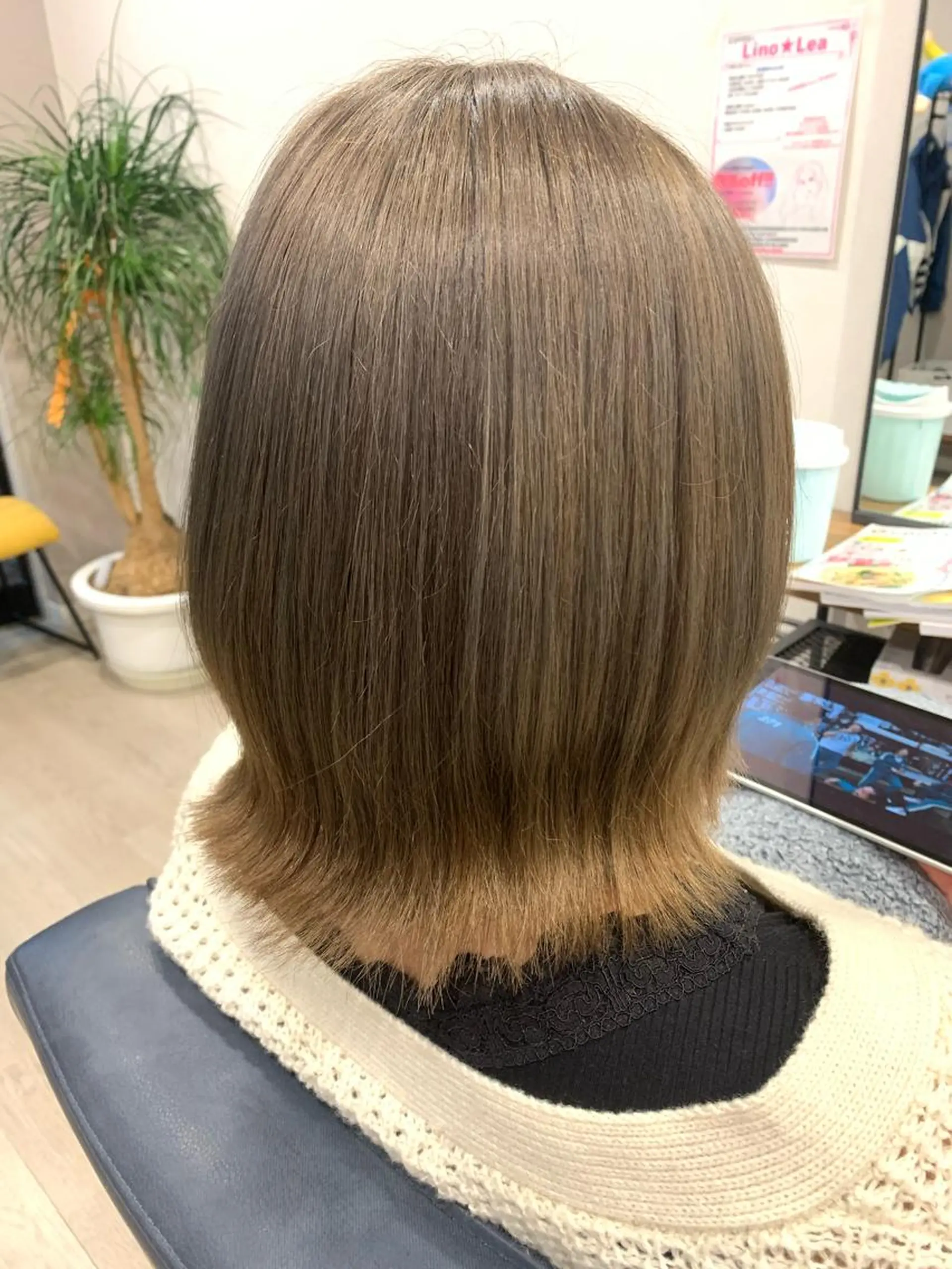 カラー ベージュカラー ブリーチ hair & spa Nalu所属・hair & spa Naluのヘアスタイル