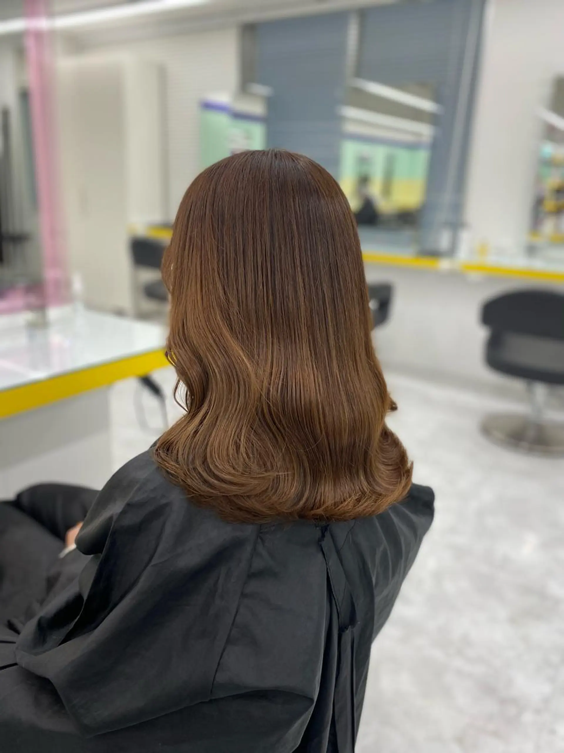 ミディアム カラー パーマ ヘアアレンジ メンズ キッズ ネイル マツエク・マツパ アイブロウ 縮毛矯正 ヘアカラー Lumo所属・💖横浜ブリーチなし 💖MIHOのヘアスタイル