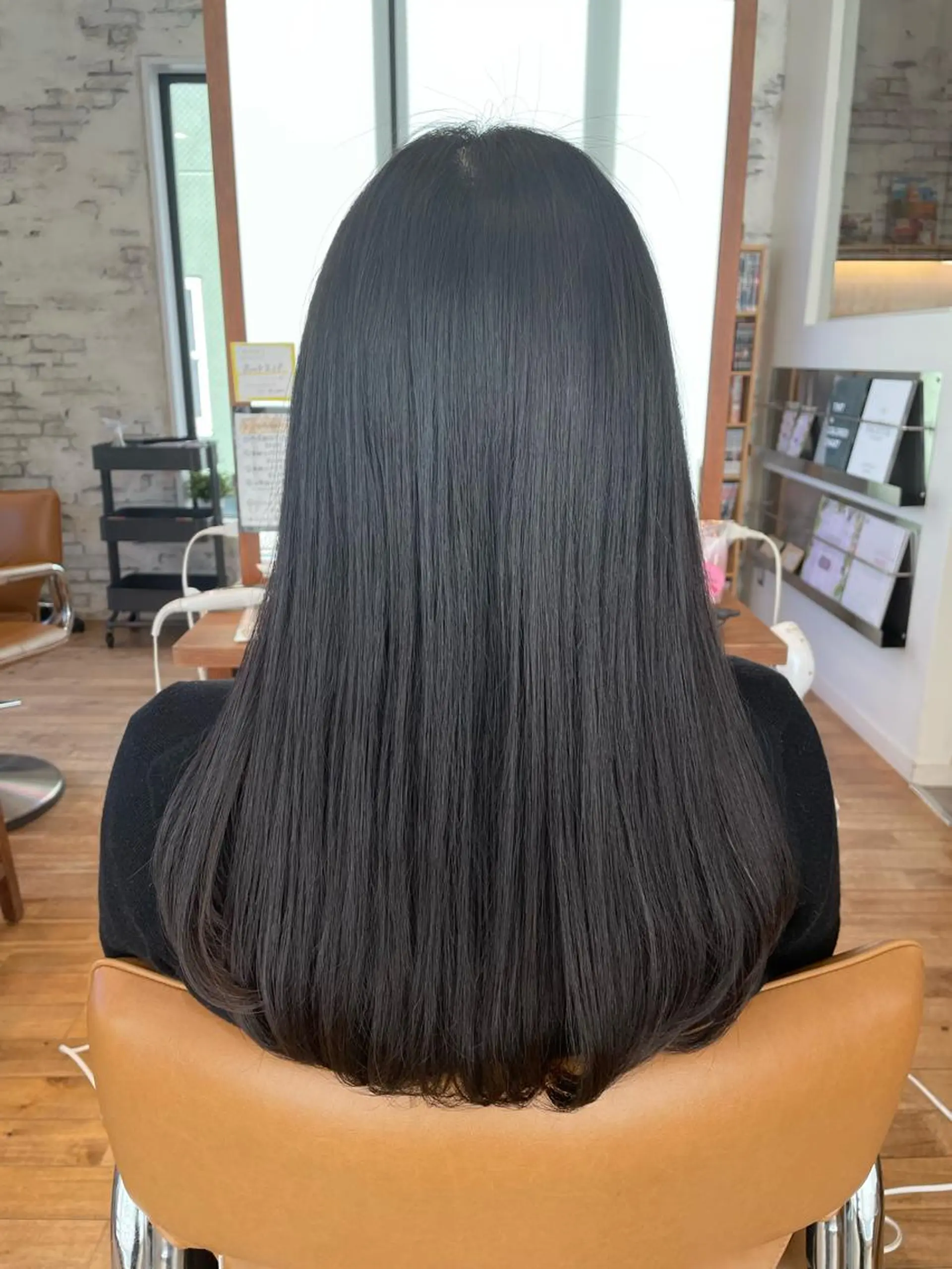 ロング カット 縮毛矯正 山本　恵 (やまもと  けい)のヘアスタイル