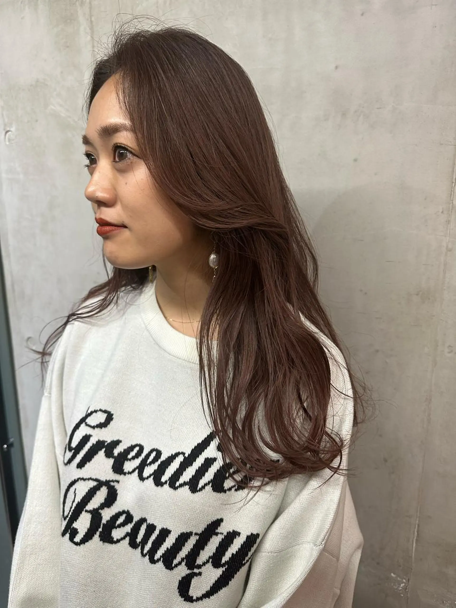 セミロング SALT WATER  恵比寿所属・SALTWATER AYARIのヘアスタイル