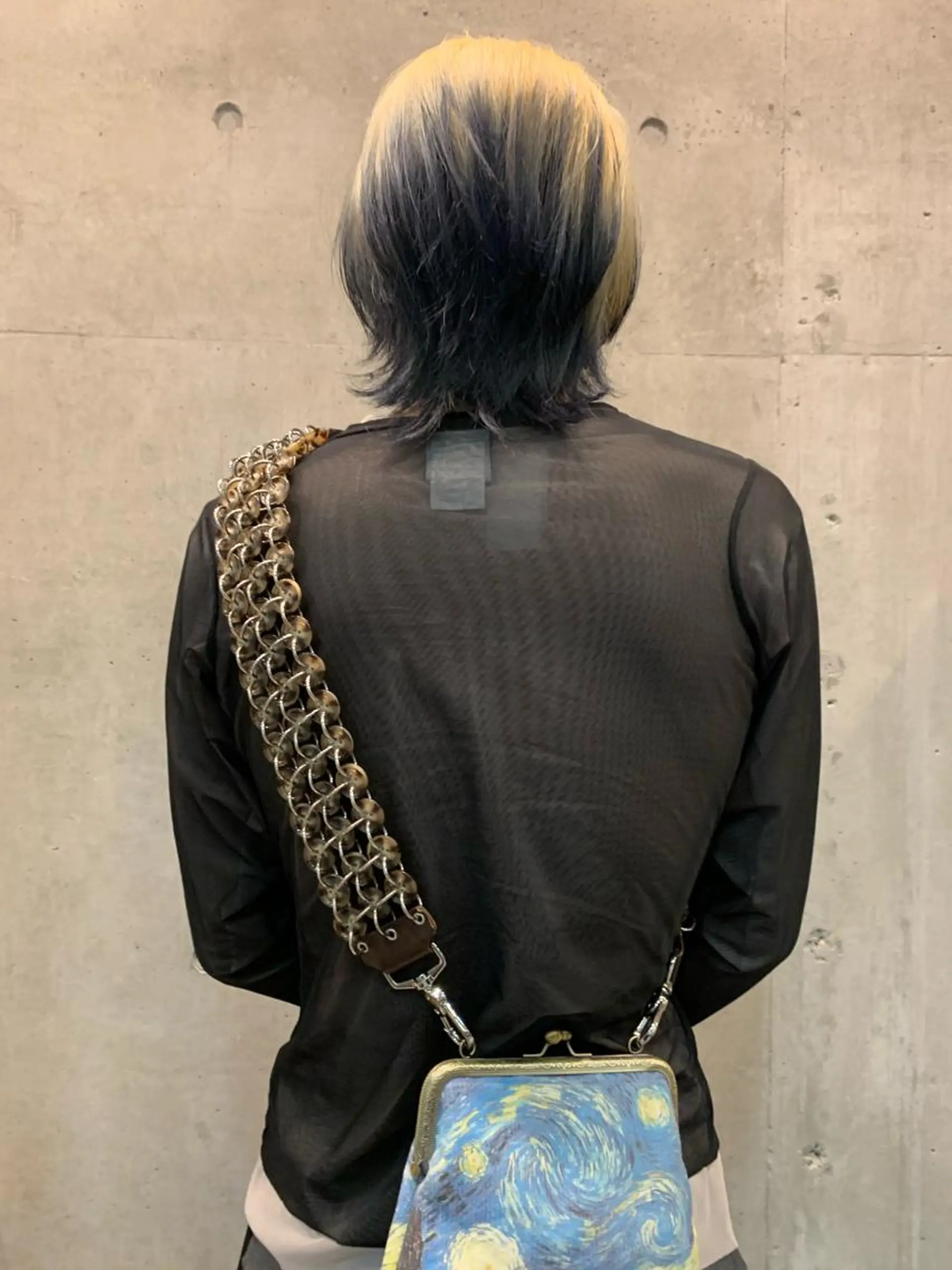 ショート 退色まで透明感ある ダブルカラー/リクのヘアスタイル