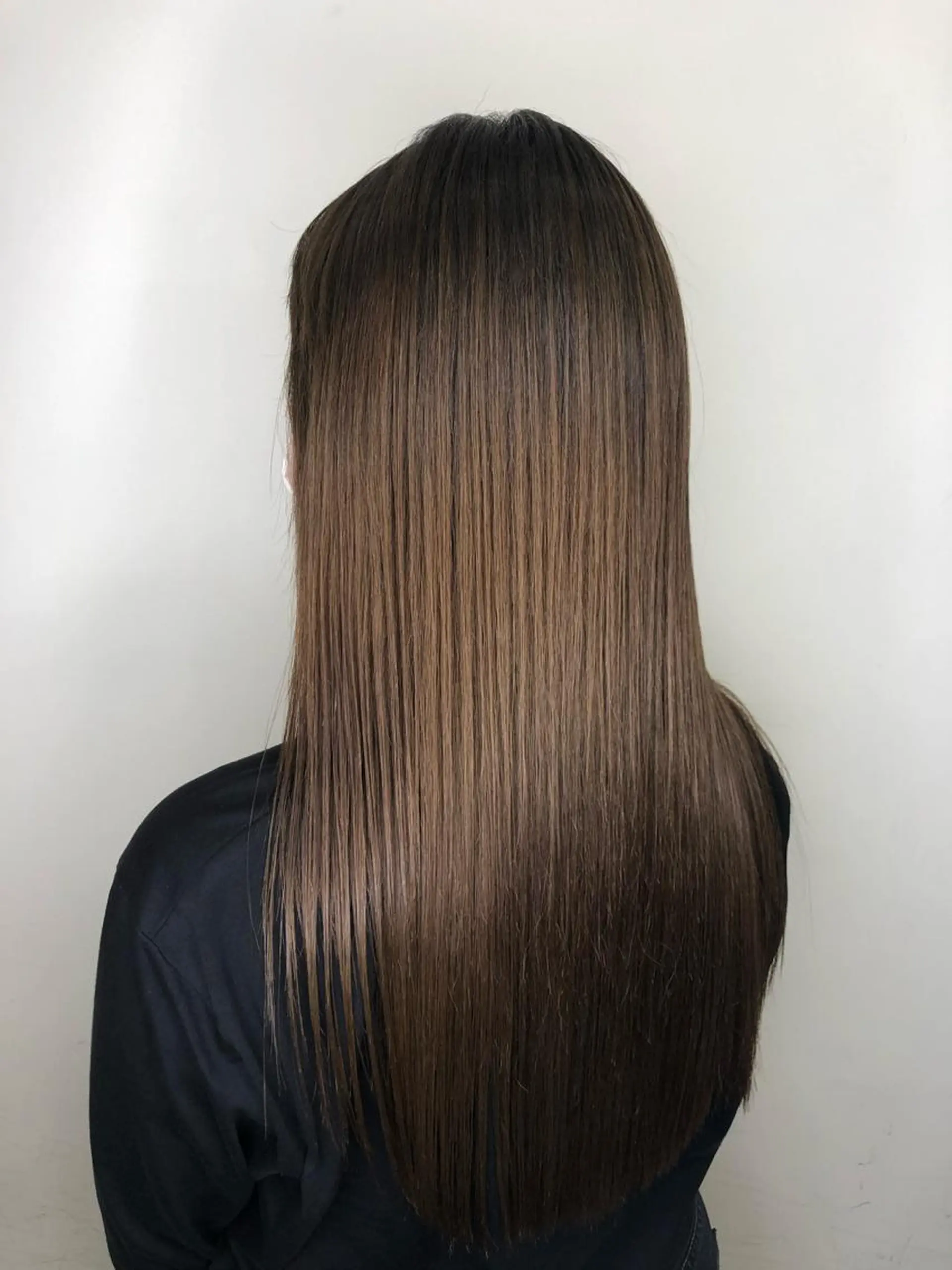 セミロング カラー カット トリートメント 斉藤 翔平のヘアスタイル