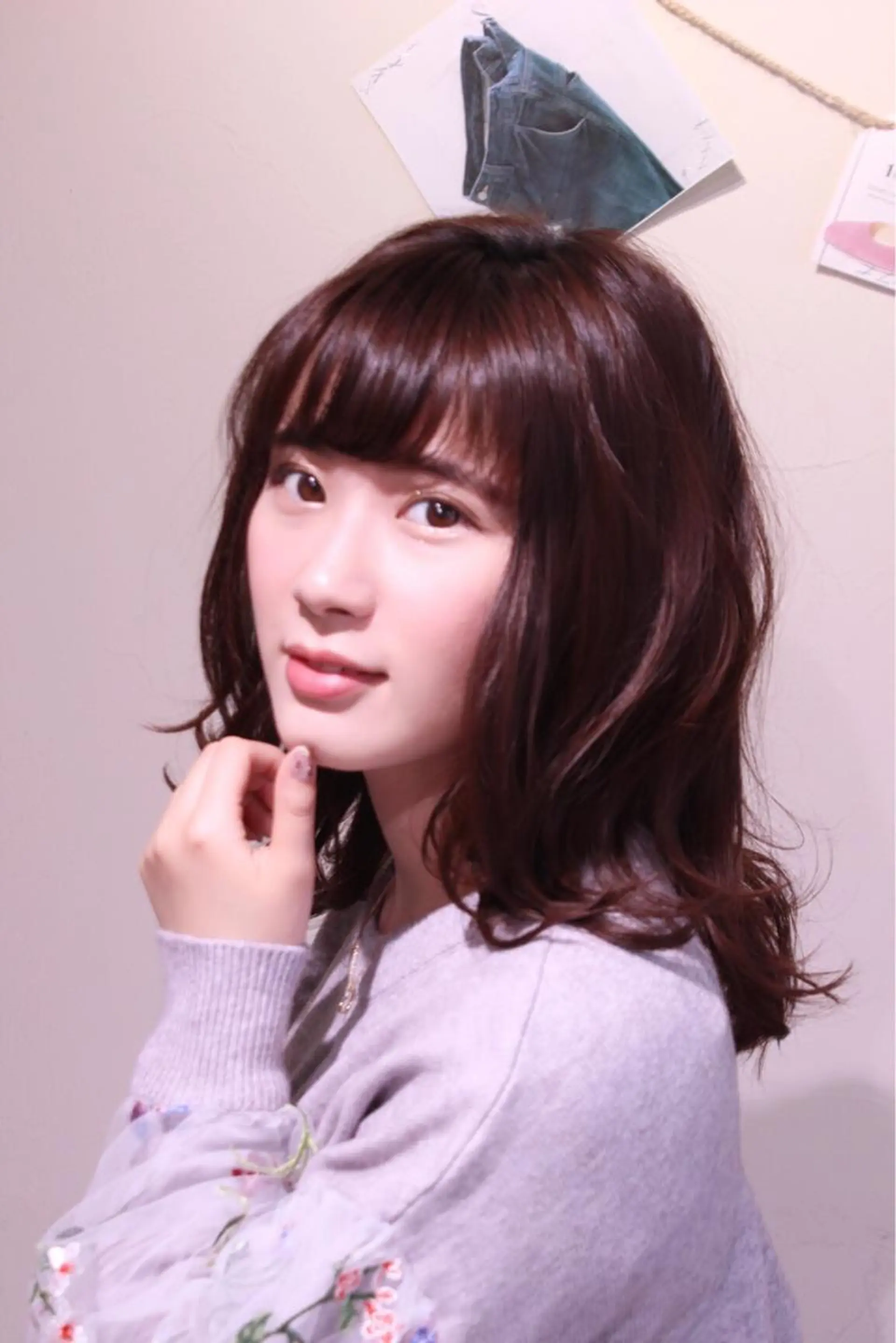 ミディアム カラー アメリラブヘアー 土屋　洋平のヘアスタイル