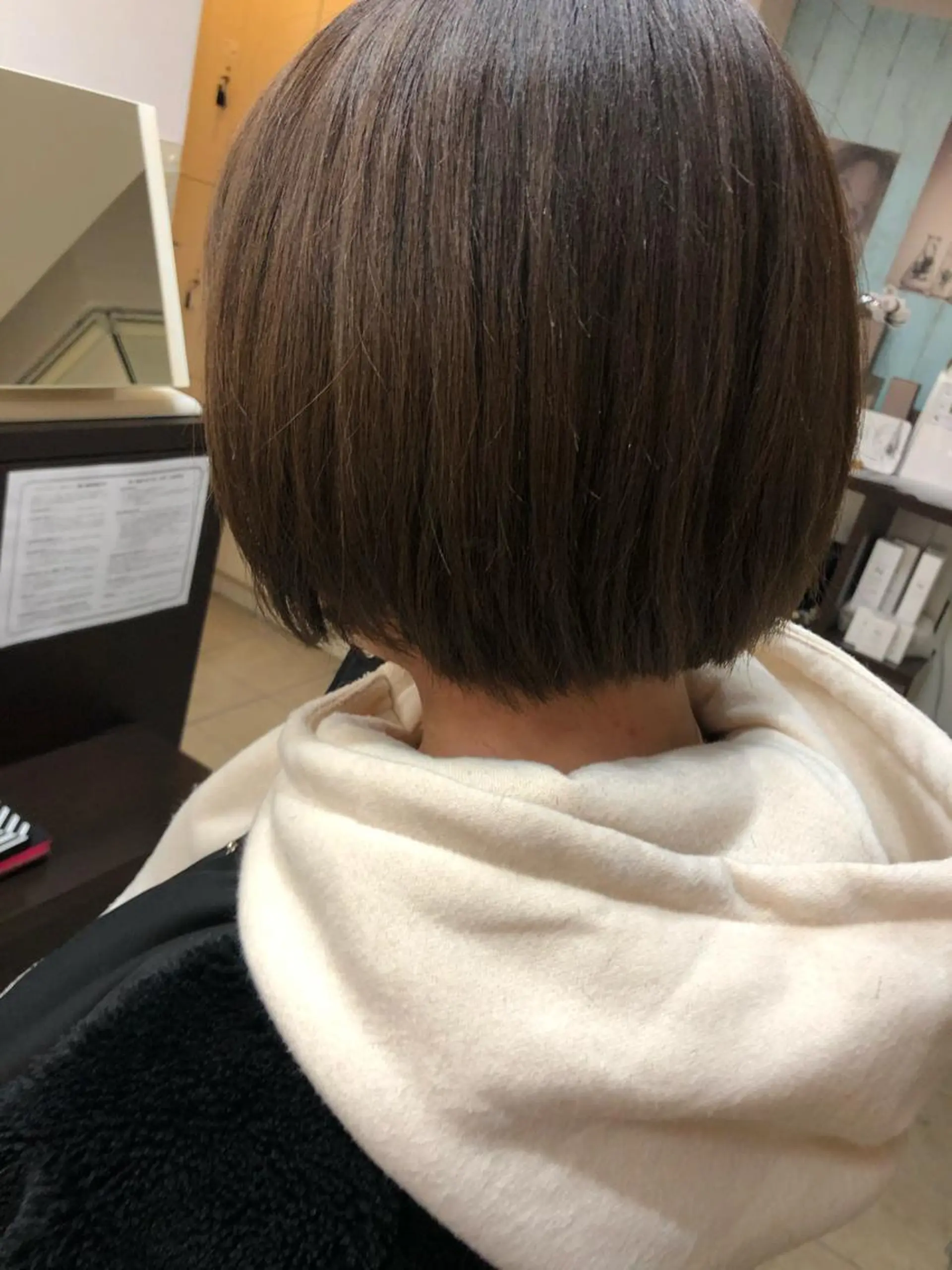 ショート ショートボブ ボブ ショートヘア 西山梨々【12/1〜 産休を頂きます🎀】のヘアスタイル