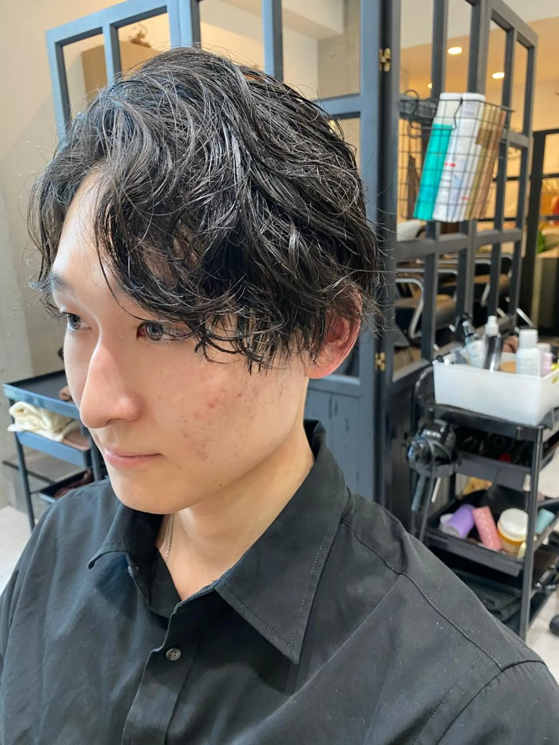 パーマ メンズ カット パーマ トリートメント Dxxxx III所属・女性目線の大人 メンズ*Ayakaのヘアスタイル