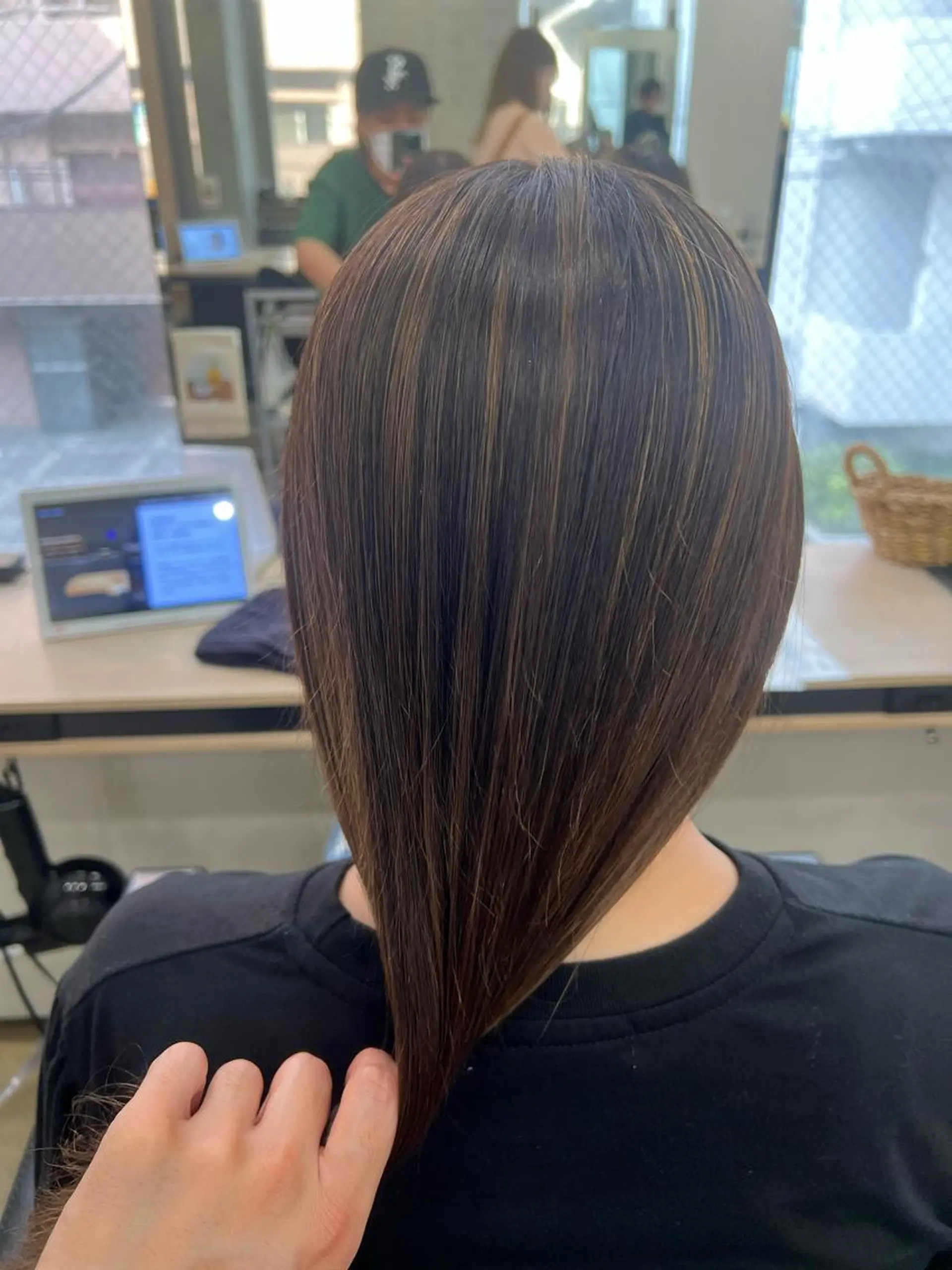 ロング ハイライト 🏝メンズカット特化 赤羽🏝SHOのヘアスタイル