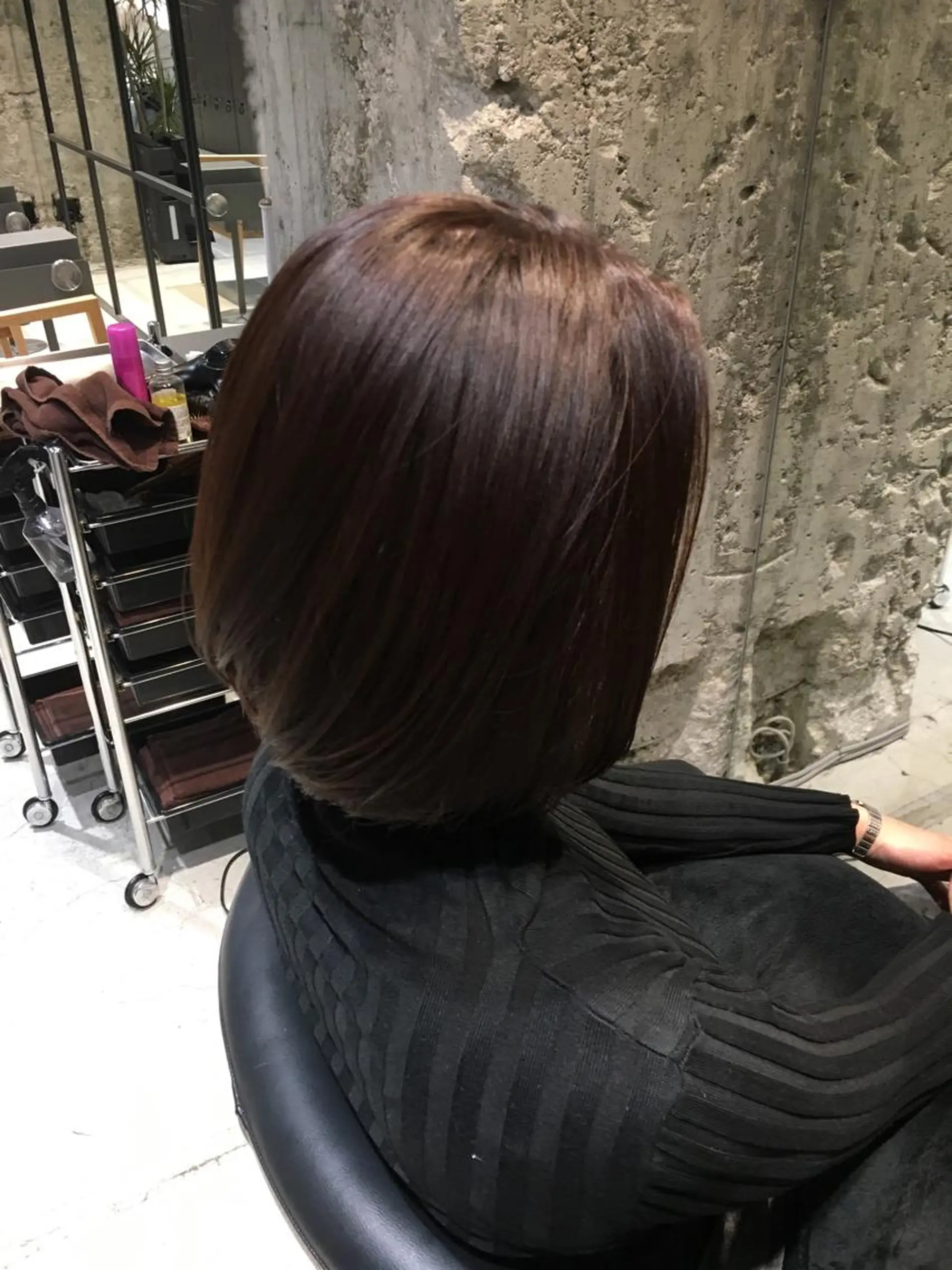 ショート カラー ベージュカラー イルミナカラー ラベンダーカラー ラベンダーベージュ ヘアカラー トリートメント 髪質改善ULTOWA ✨松井 美幸のヘアスタイル