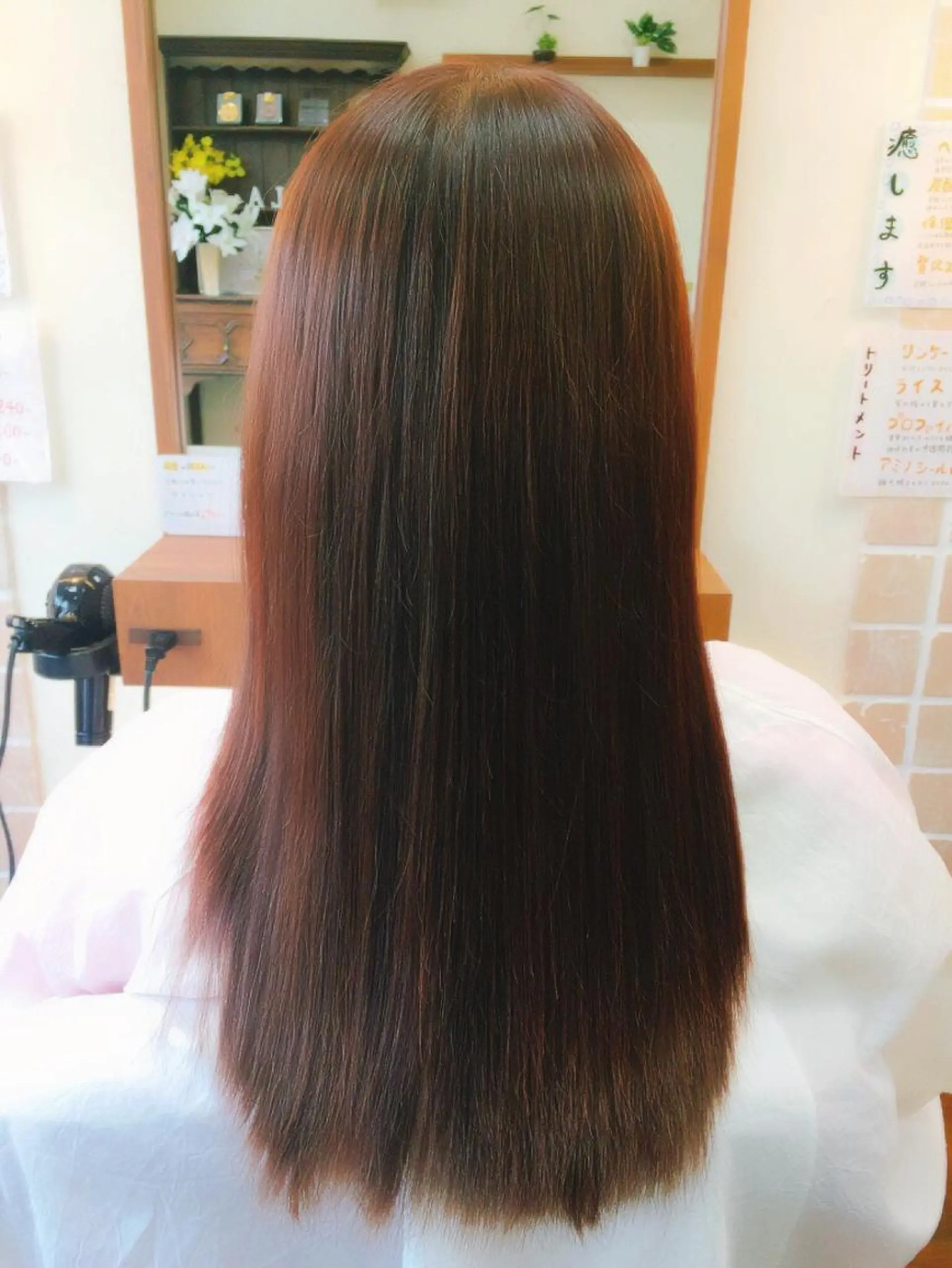 カラー ピンクカラー 大野 まゆのヘアスタイル