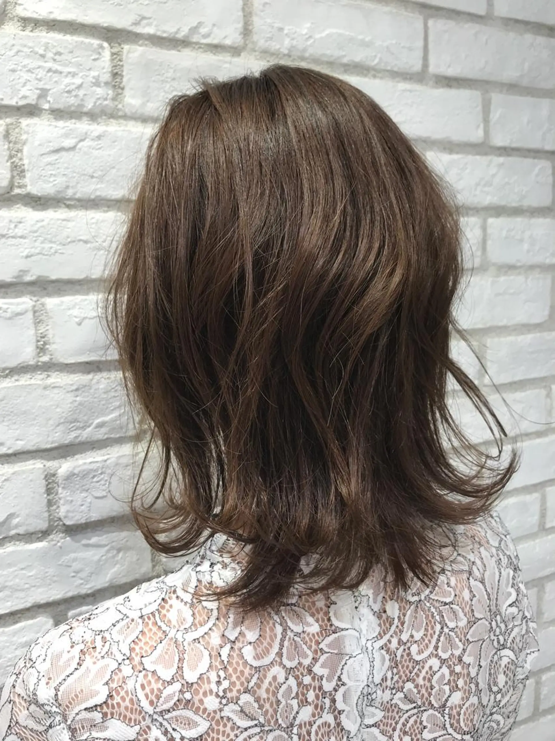 ショート カラー グレージュ イルミナカラー ショートヘア ウルフカット Ash 戸田公園店のヘアスタイル