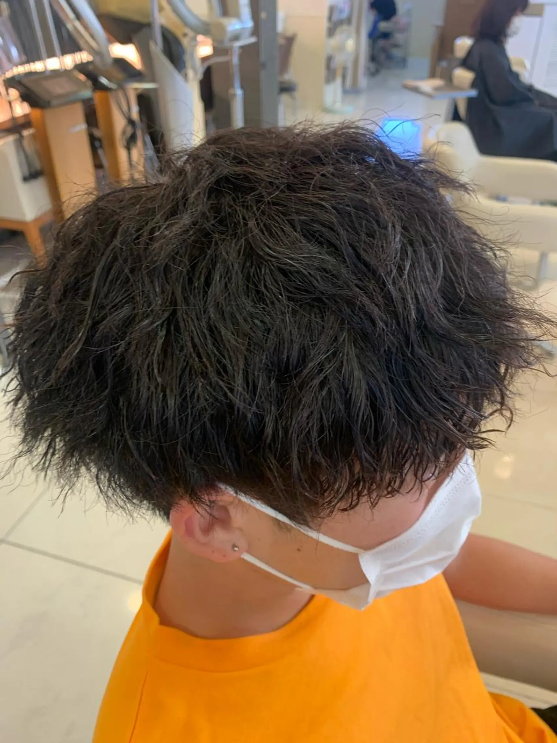 メンズ メンズパーマ メンズツイストパーマ ツイストパーマ 永井龍🫧金山🫧 徒歩1分🚶のヘアスタイル