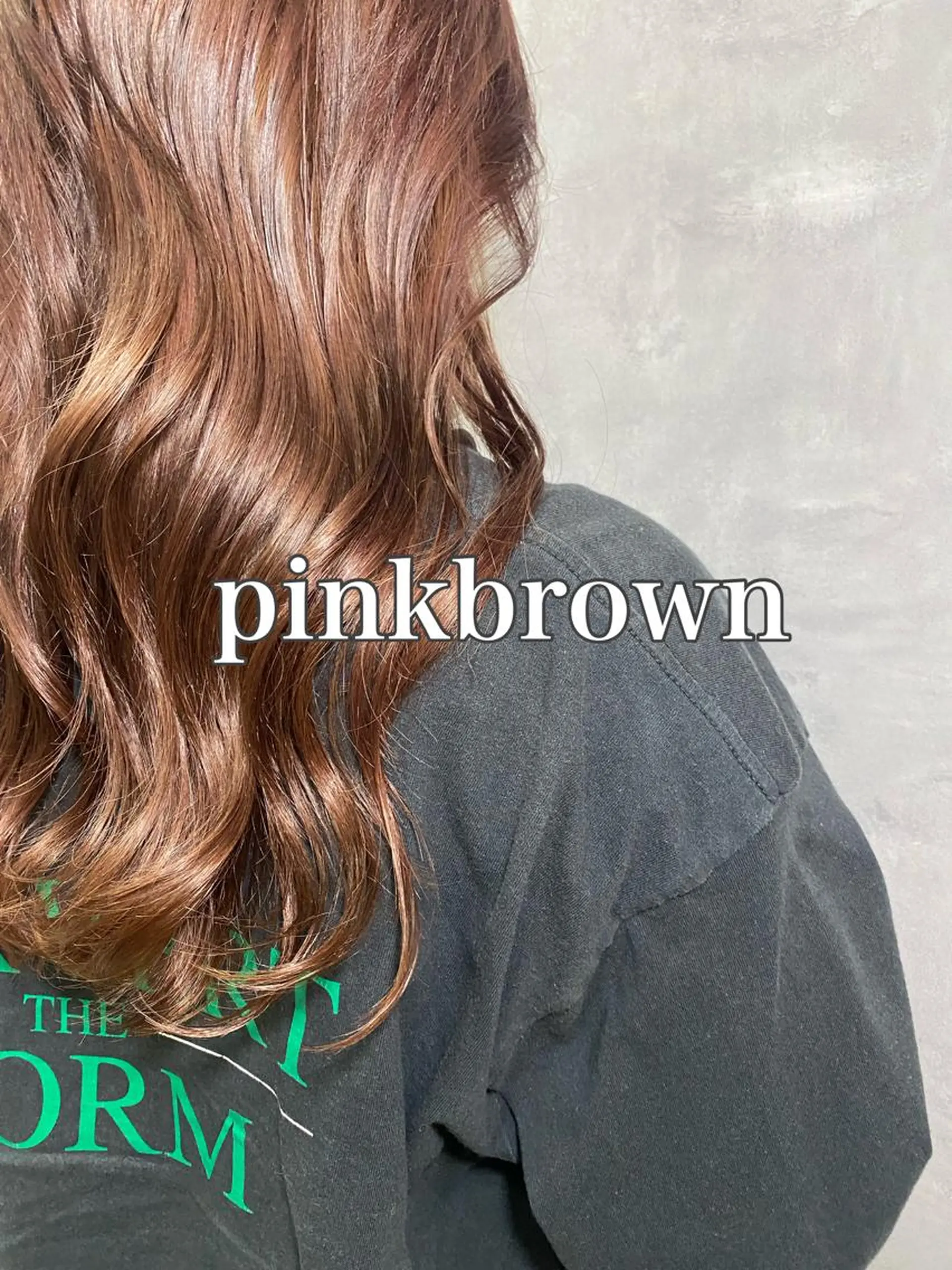 セミロング カラー ブラウンカラー 透明感カラー StellA所属・MIZUKI/町田/ ハイトーンカラーのヘアスタイル